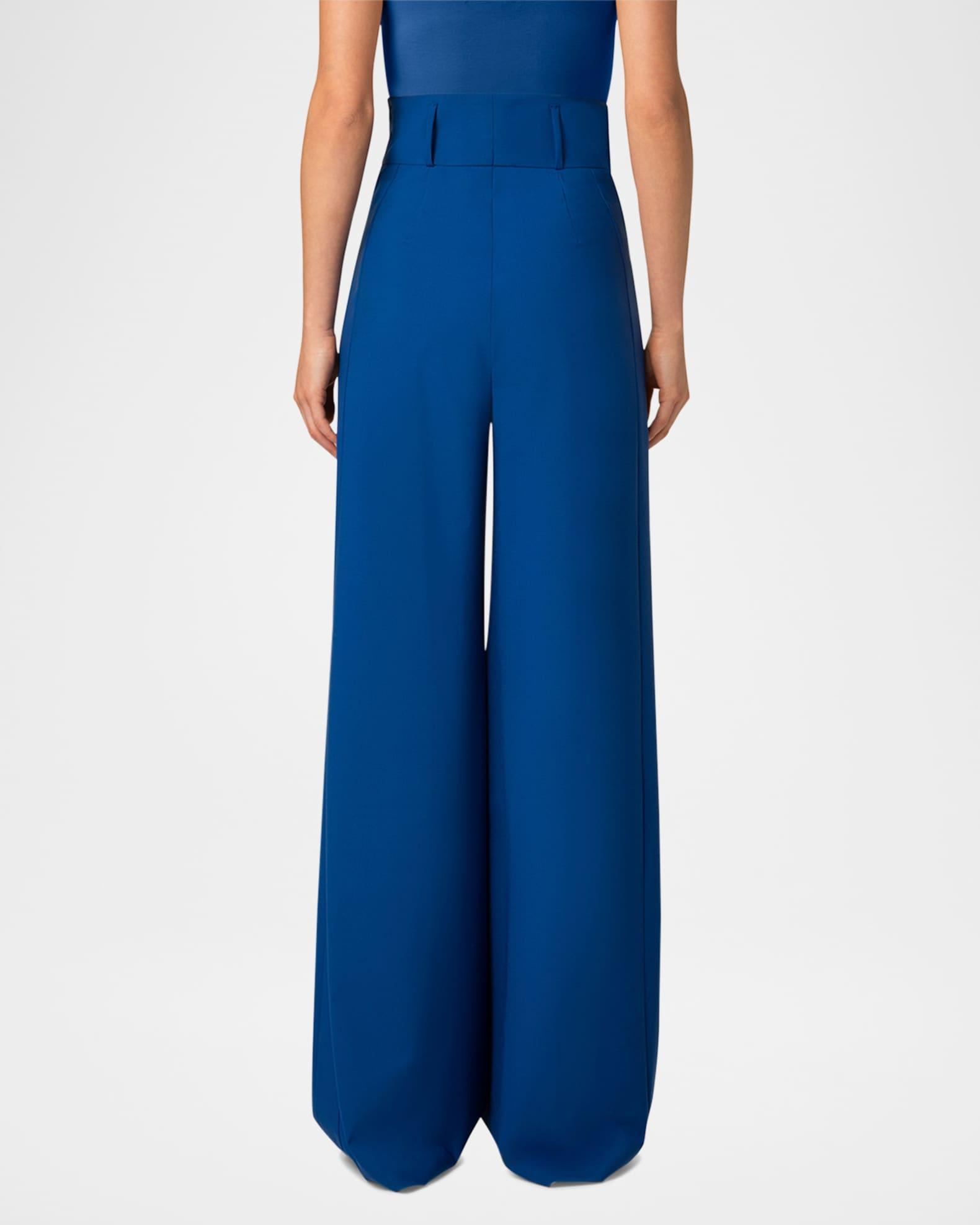 Florina Wide Leg Cool Wool Pants Product Image