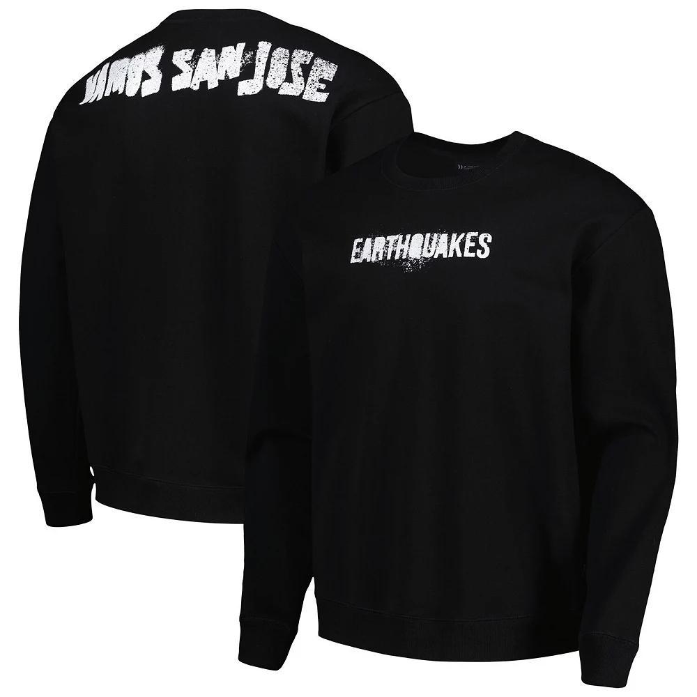 Men's The Wild Collective Black San Jose Earthquakes Pullover Sweatshirt, Size: Large, Sje Black Product Image