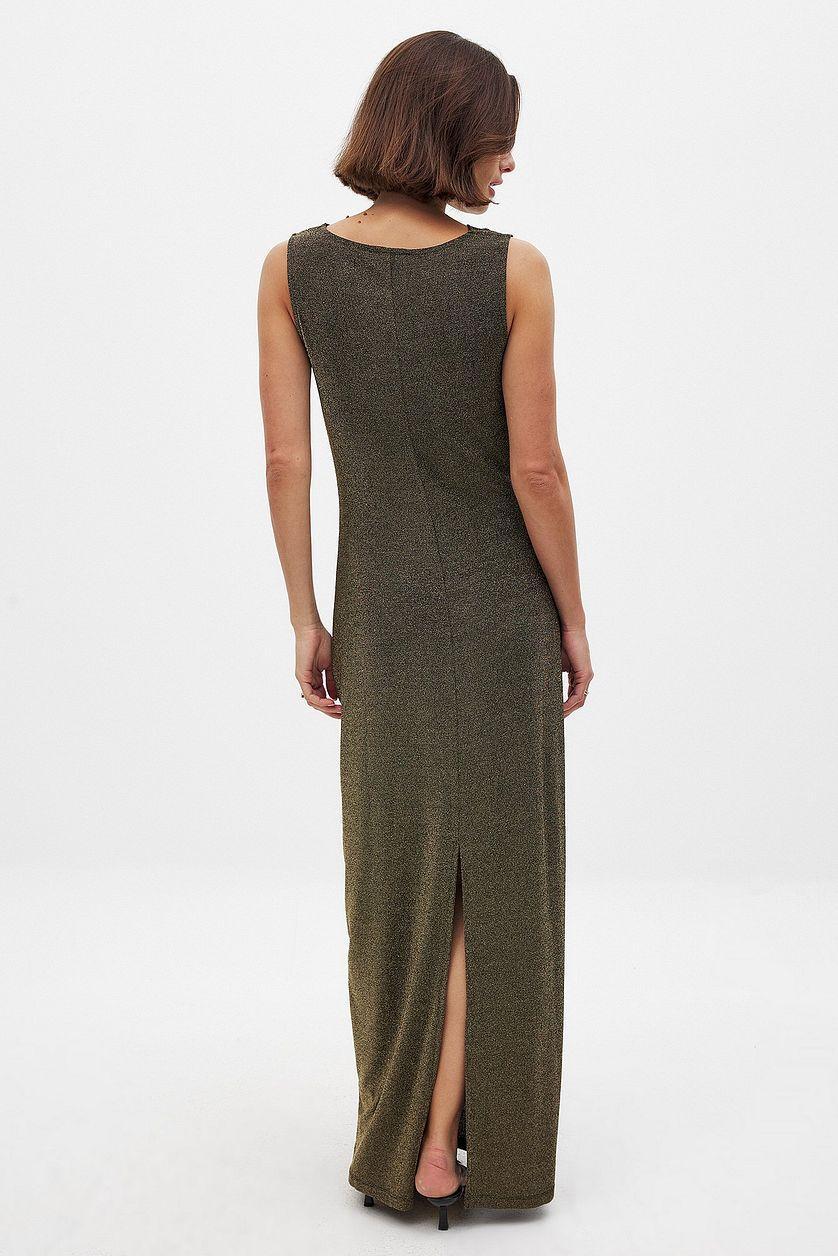 Waterfall Glitter Maxi Dress Product Image