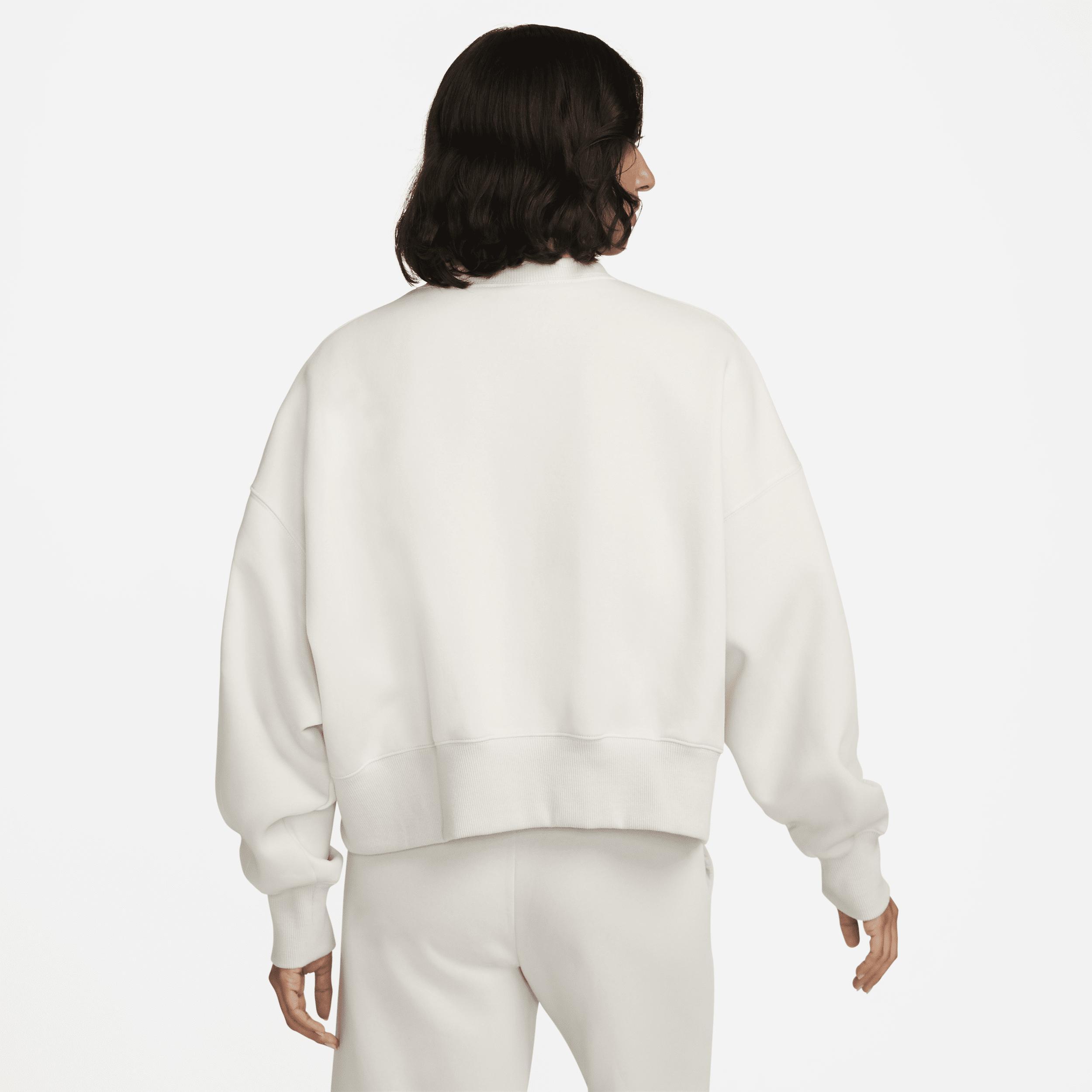 Nike Womens Sportswear Phoenix Fleece Oversized Crewneck Sweatshirt Product Image