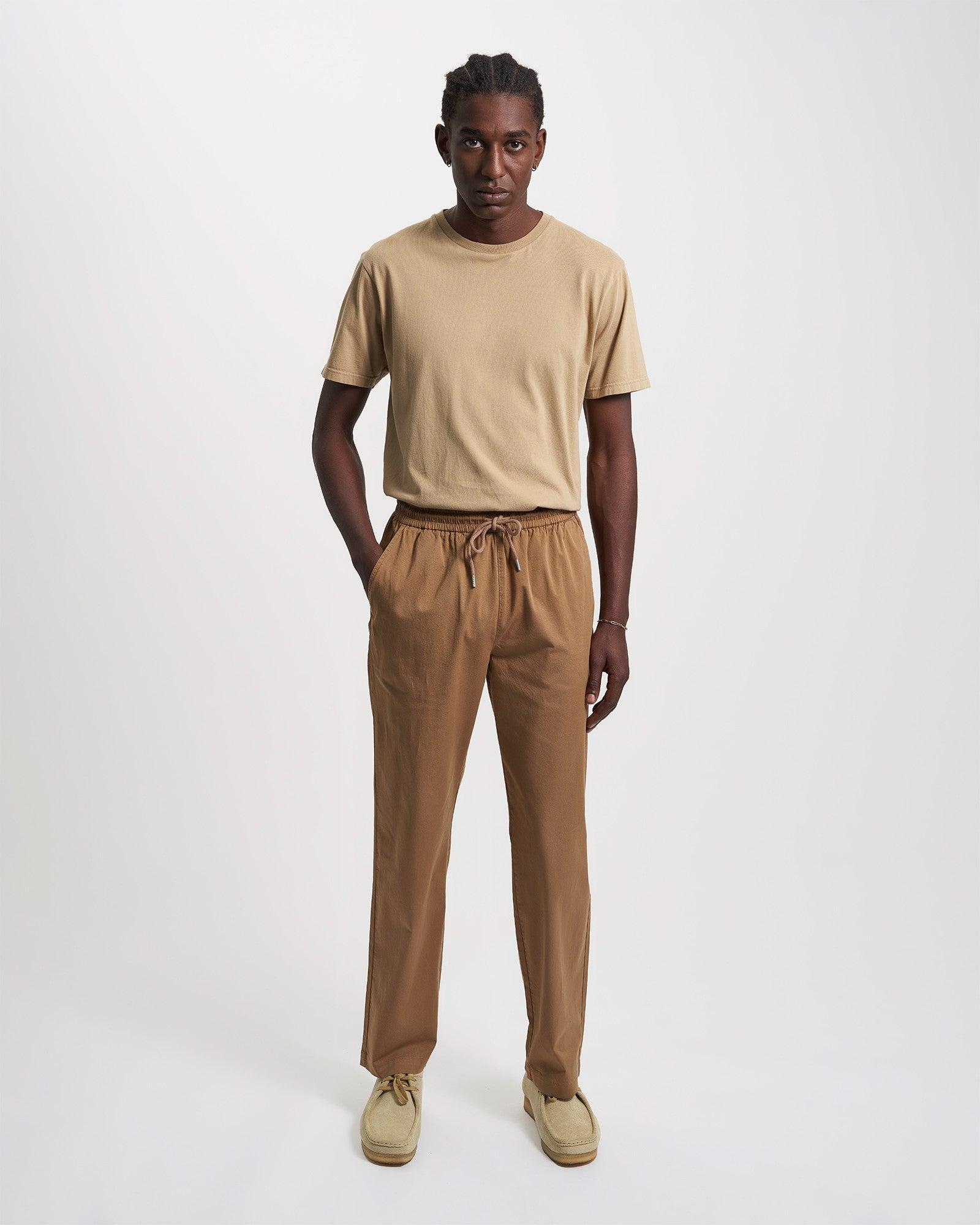 Organic Twill Pants - Hunter Green Product Image