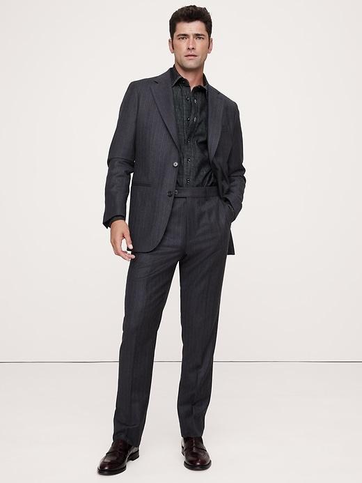 Signature Italian Wool Flannel Suit Pant Product Image