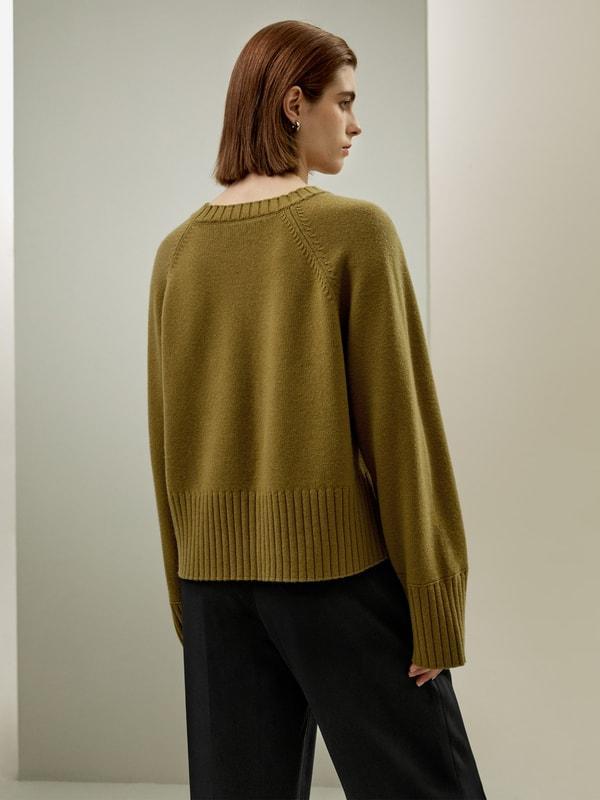 Oversized Gelato Wool-Blend Sweater Product Image