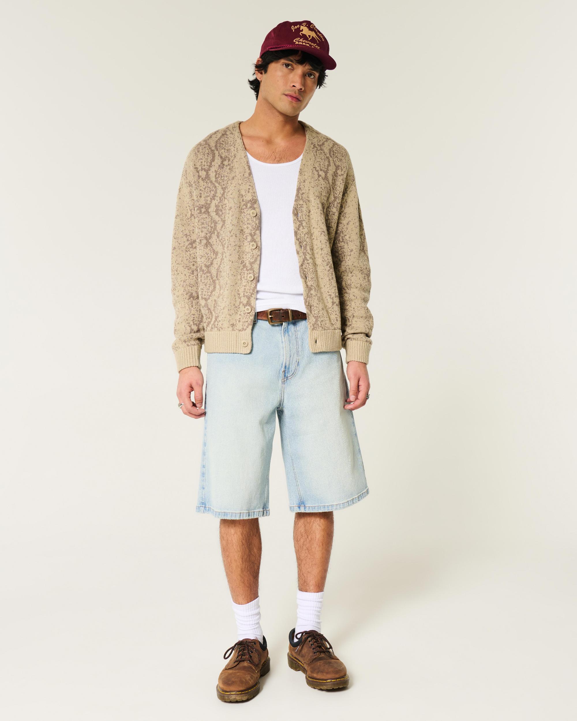 Super Baggy Denim Shorts Product Image
