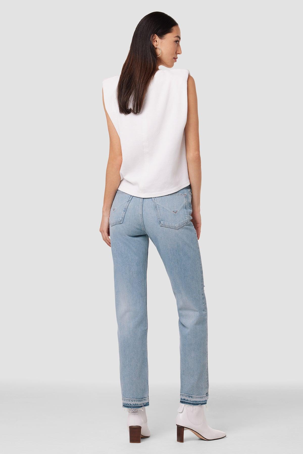 Jade High-Rise Straight Loose Fit Jean Female Product Image