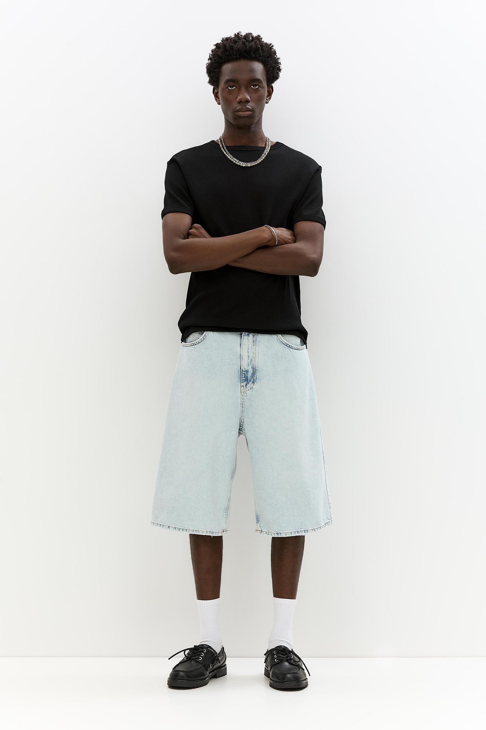 Ribbed short sleeve T-shirt Product Image
