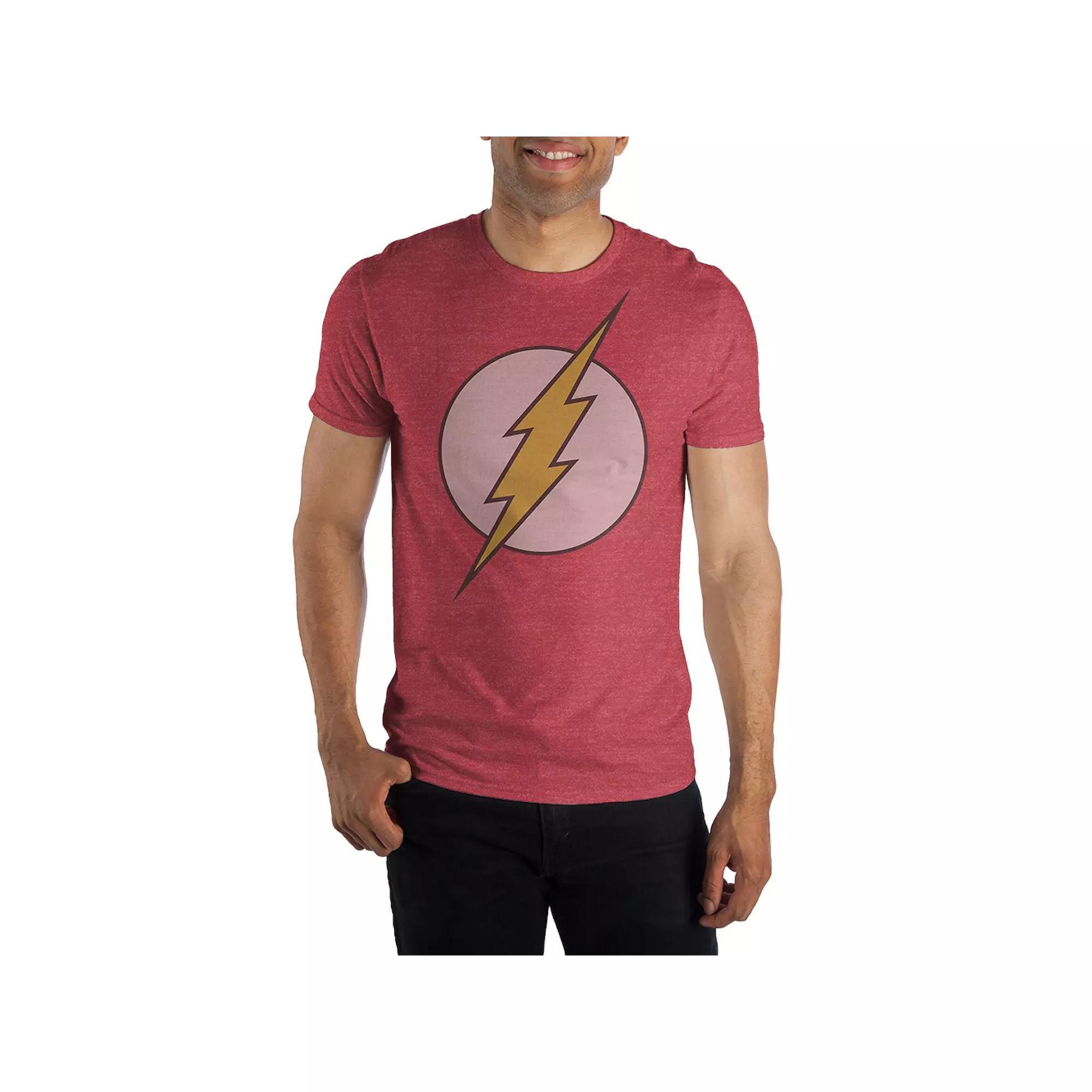 Men's Flash Logo Graphic Tee, Size: Medium, Red Product Image