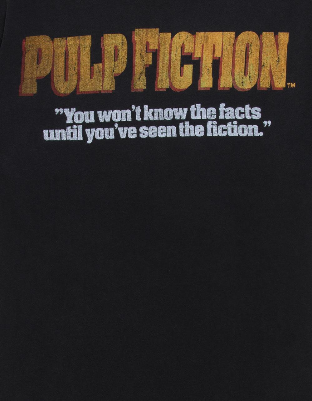 PULP FICTION Mens Boxy Tee - WASHED BLACK Product Image