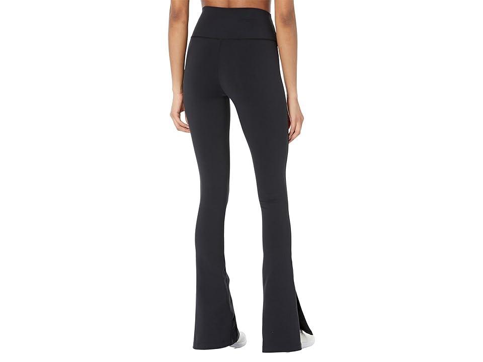 Racquel High-Waisted Slit Flare Pants Product Image
