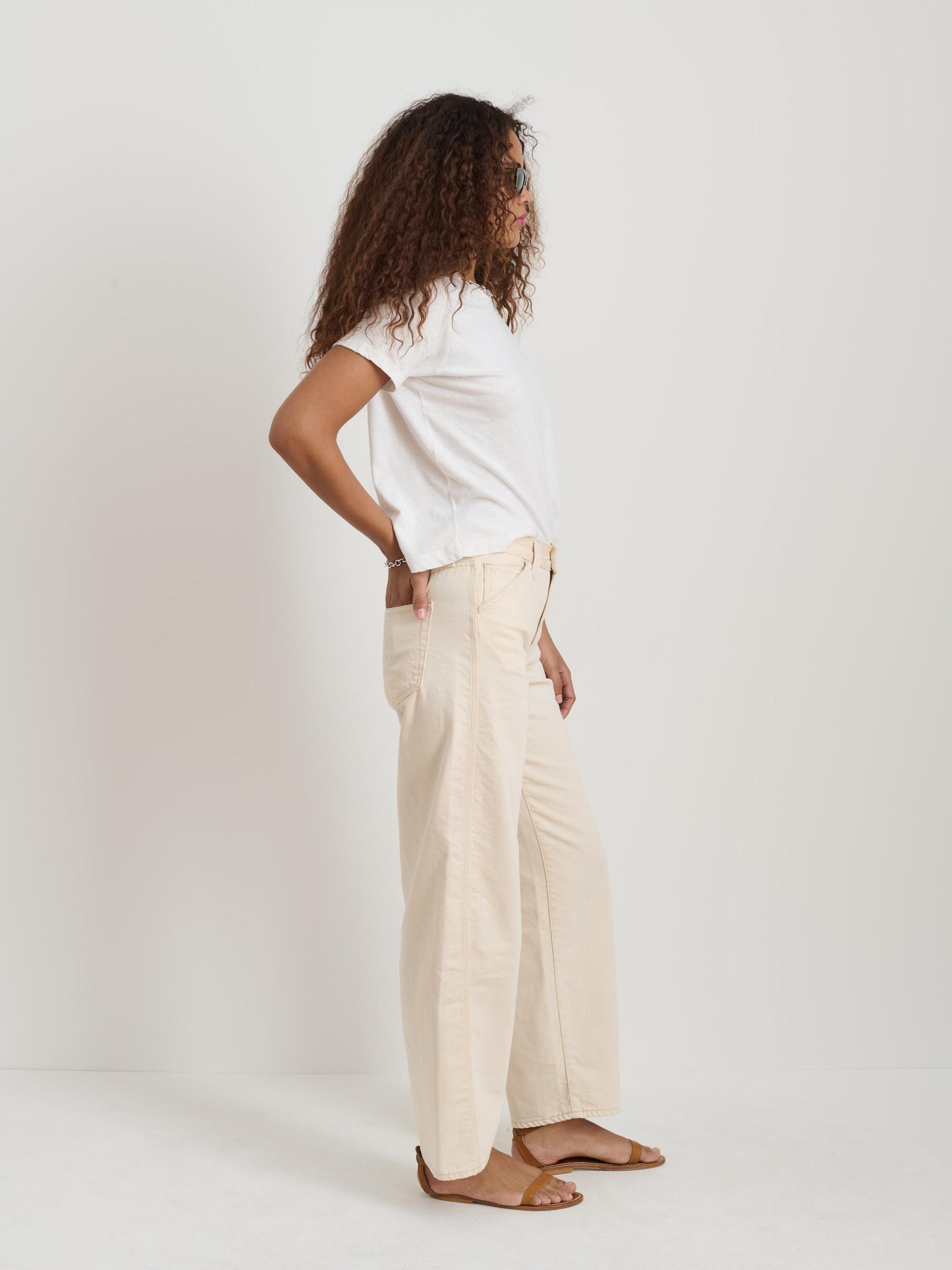 Garcon Tee In Linen Cotton Product Image