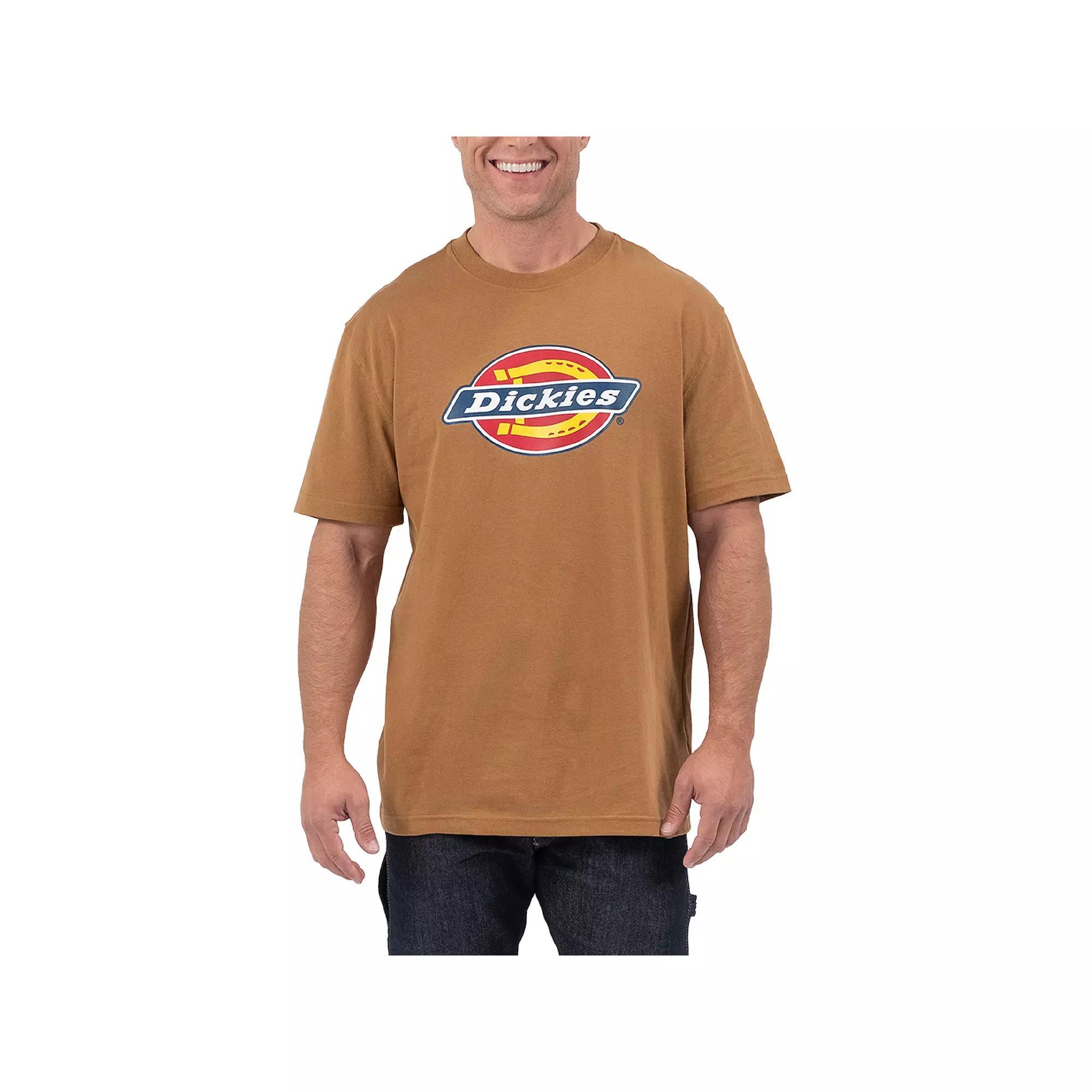 Mens Dickies Tri-Color Logo Graphic Tee Product Image