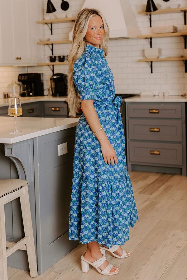 Darling Smile Floral Midi Dress Product Image