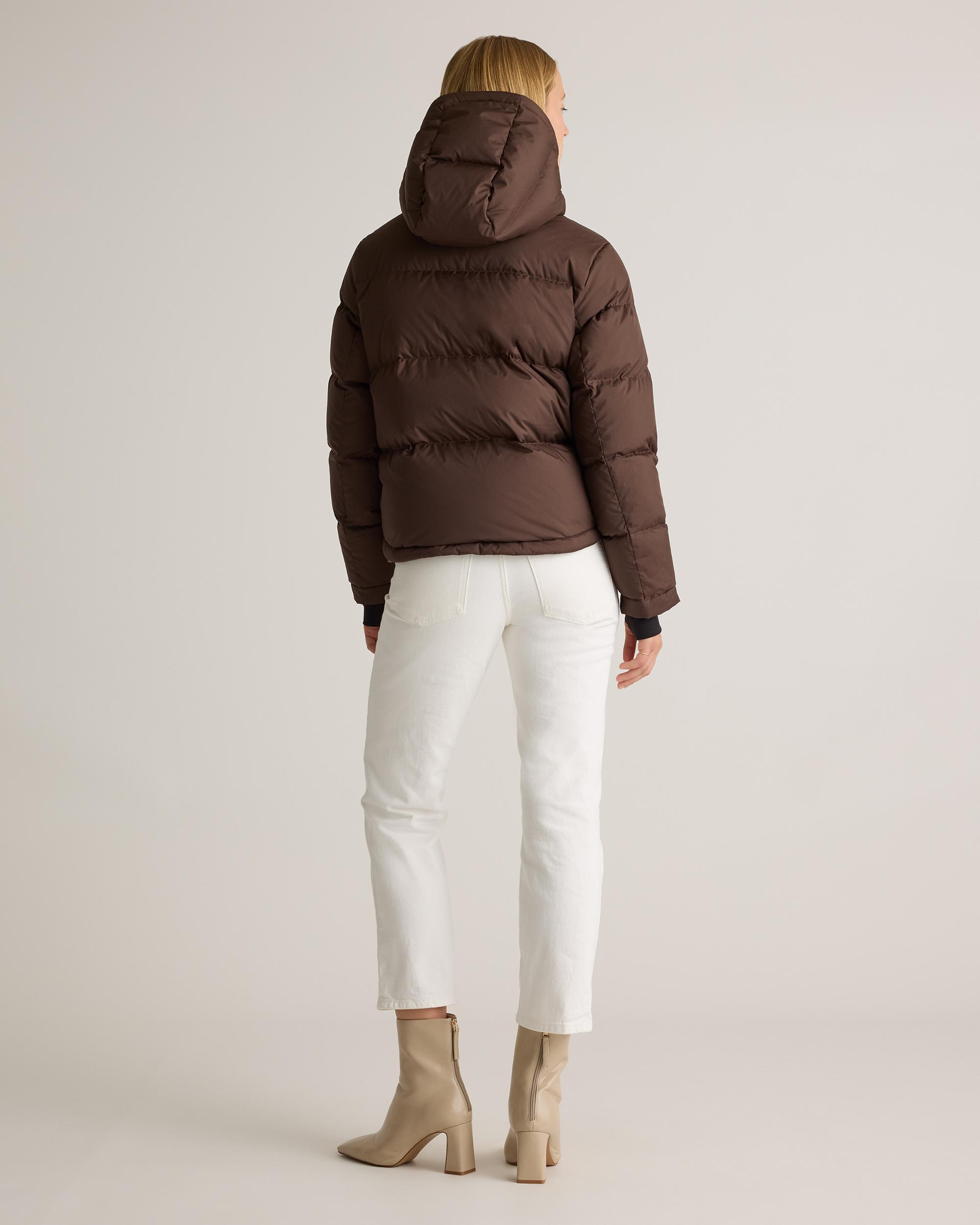 Quince | Women's Responsible Down Cropped Puffer Jacket Size XS, Recycled Polyester Product Image