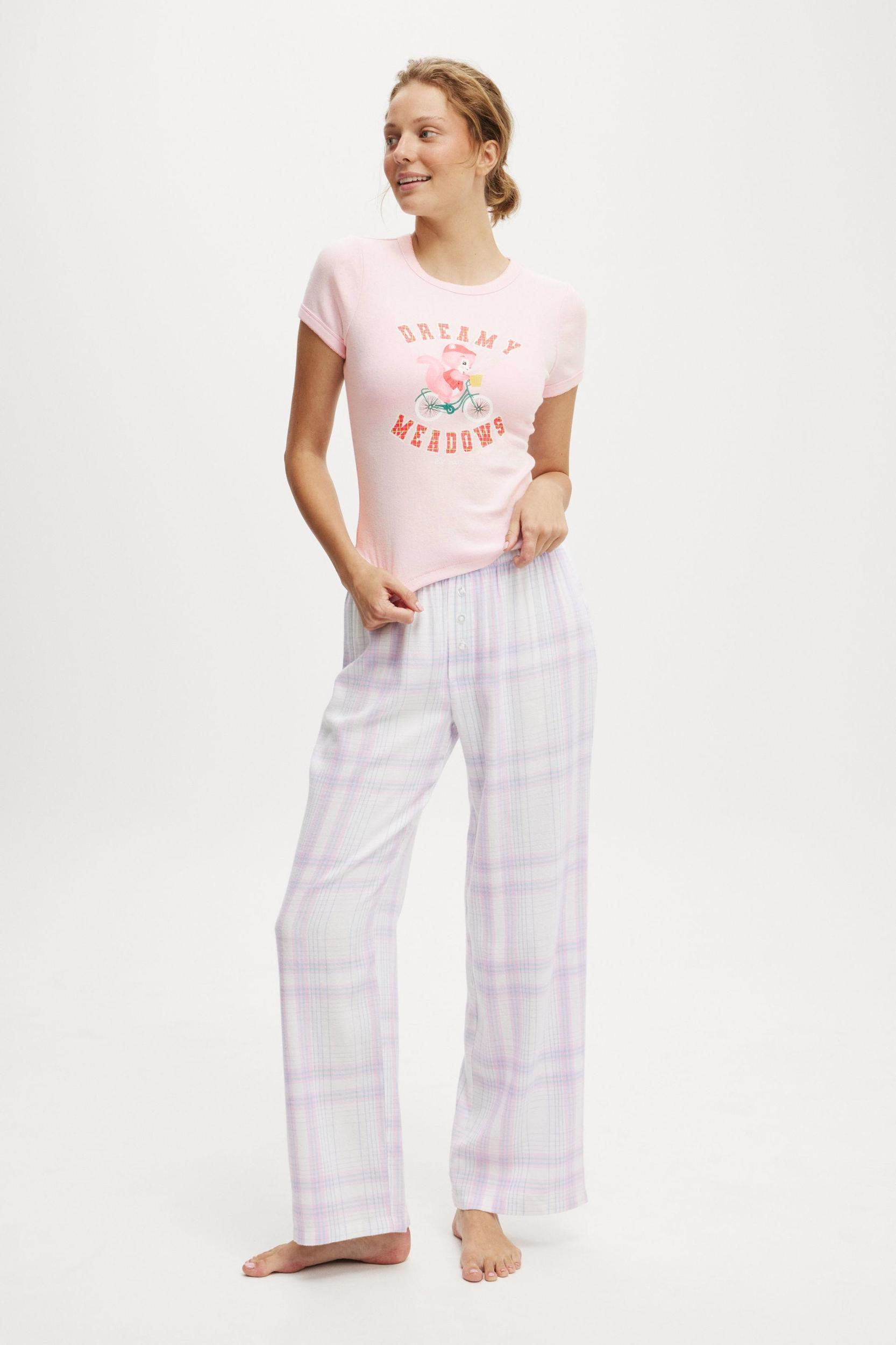 Pointelle Sleep Tee Product Image