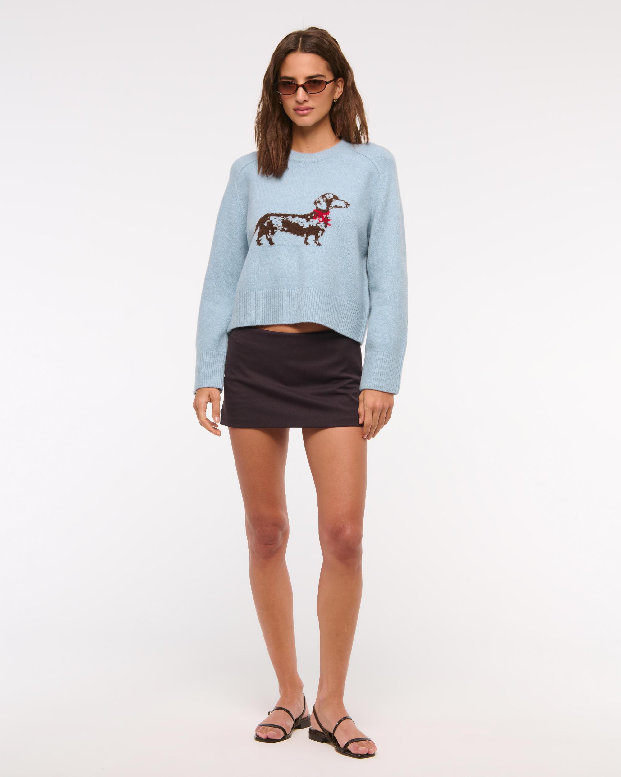 The A&F Scarlett Low Rise Micro Skort Product Image