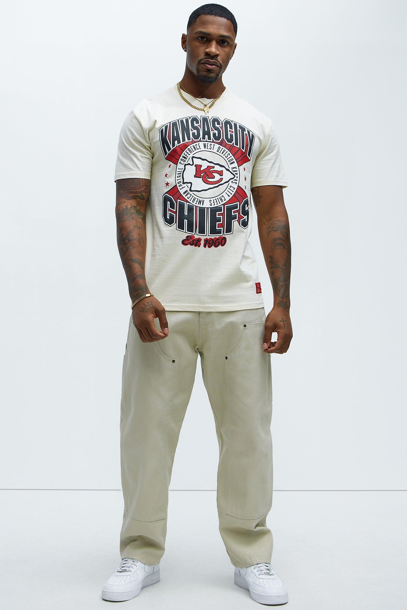 Chiefs Upfront Short Sleeve Tee - White Product Image