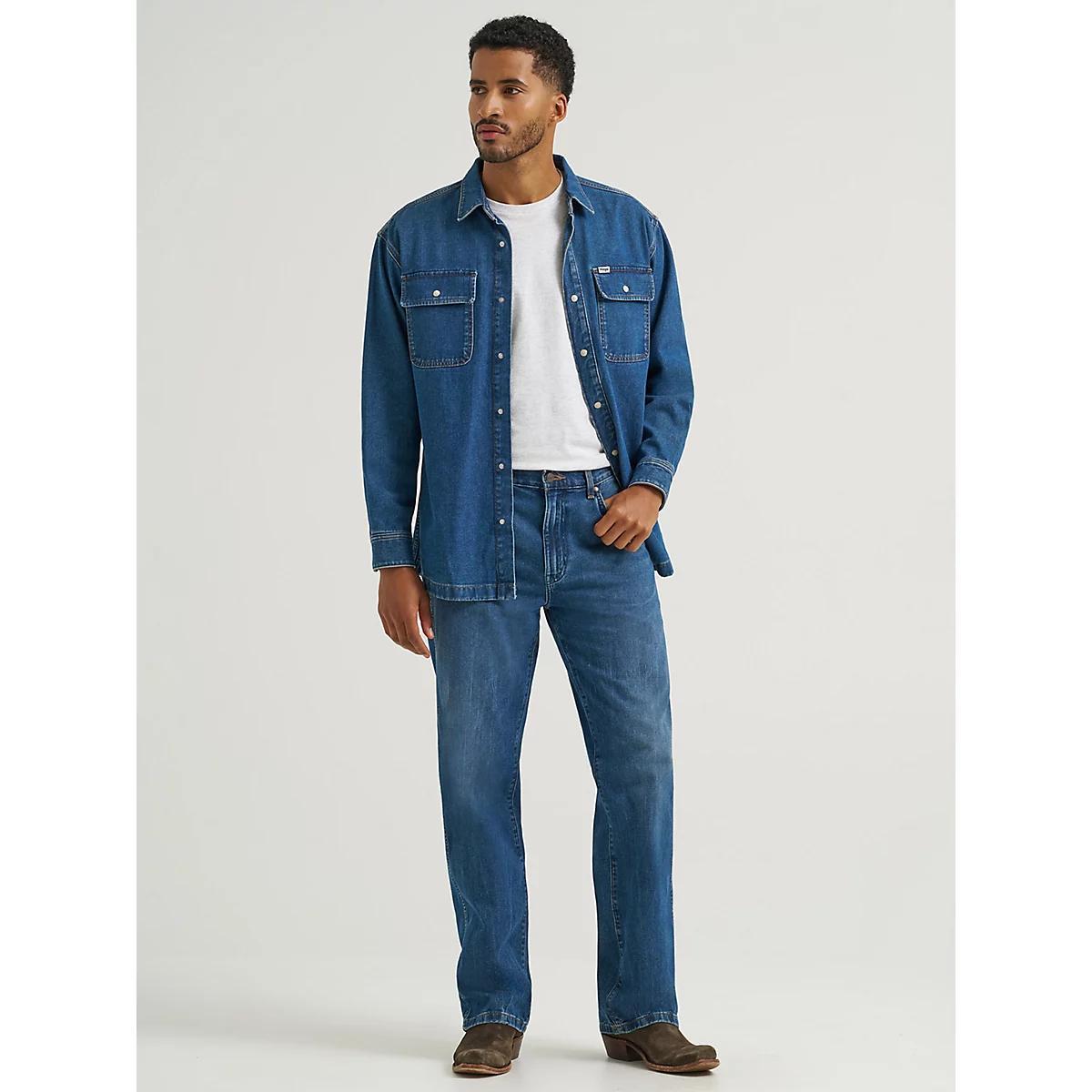 Men's Loose Straight Jean | Men's JEANS | Wrangler® Product Image
