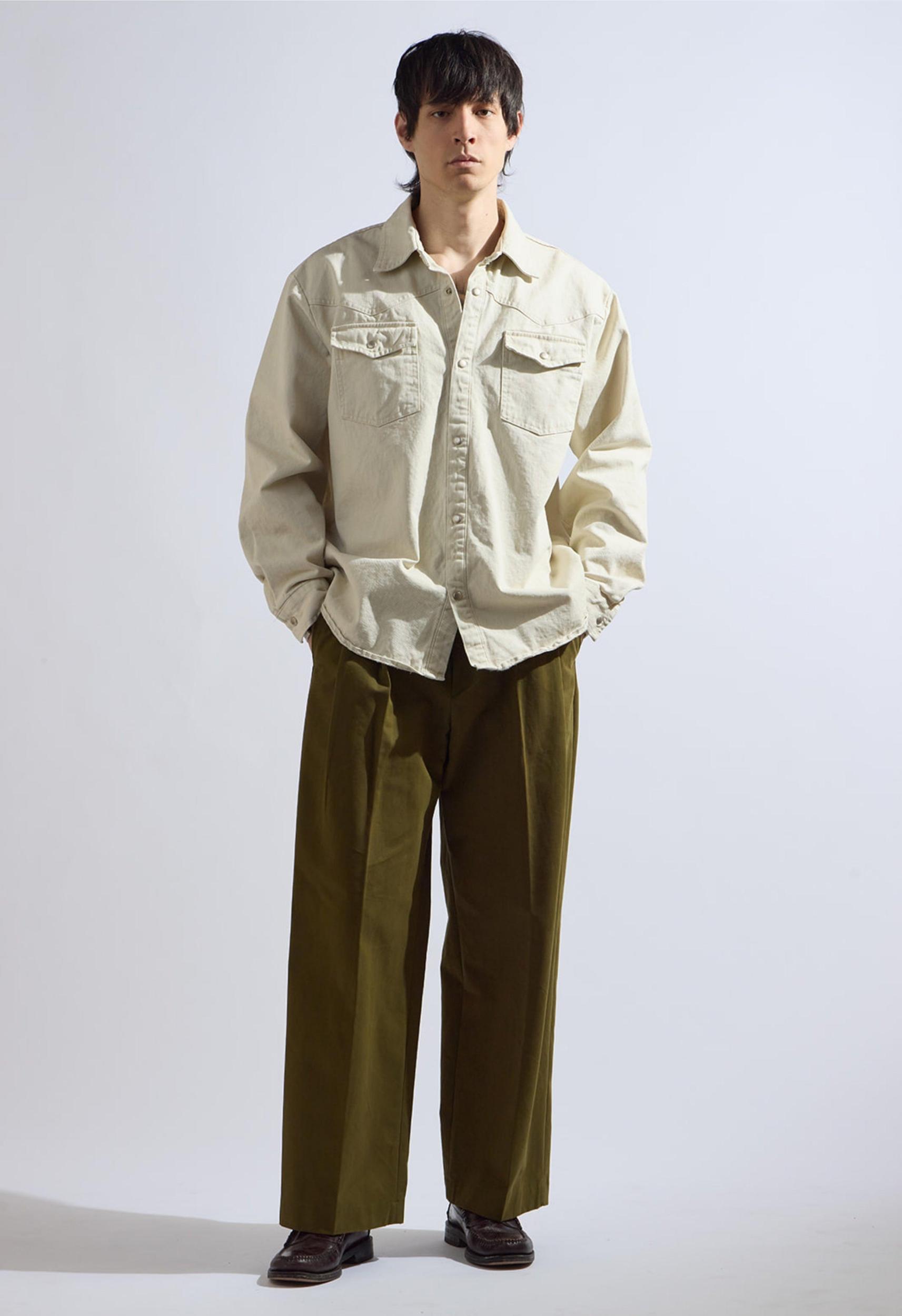 Texas Shacket in Cream Product Image