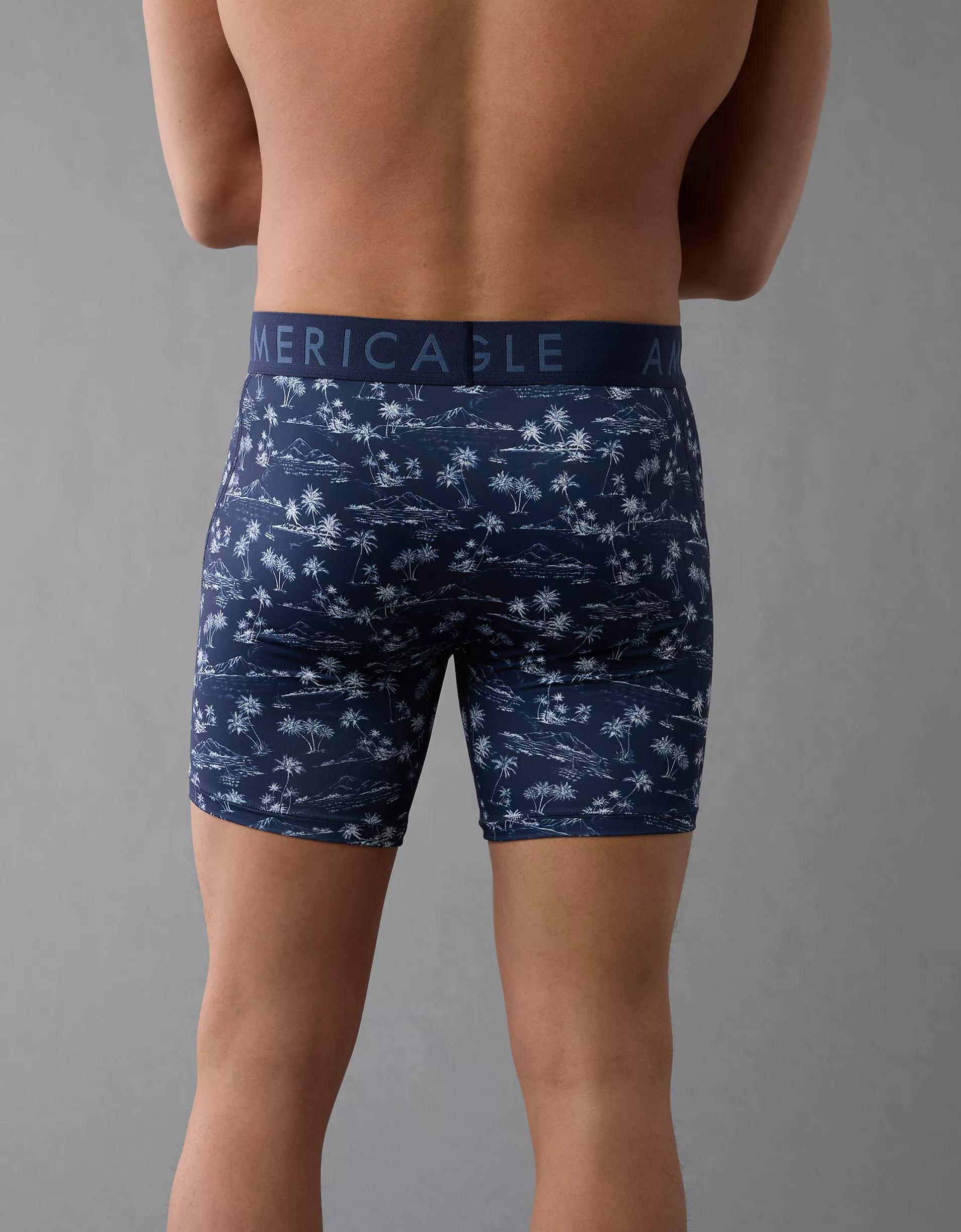 AEO Men's Flamingo Pond 6" Flex Boxer Brief Product Image