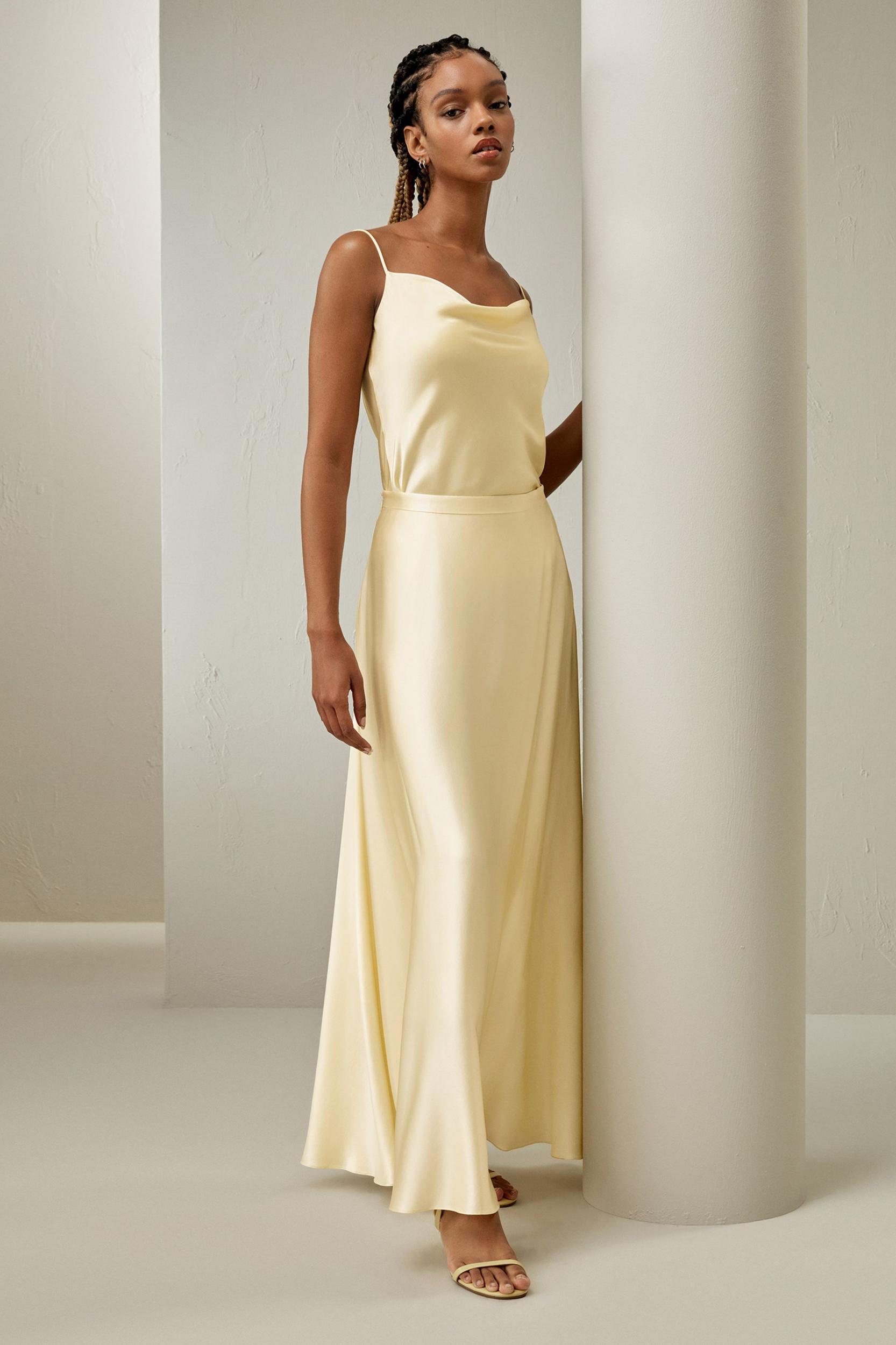 Golden Cocoon Cowl Neck Camisole Product Image
