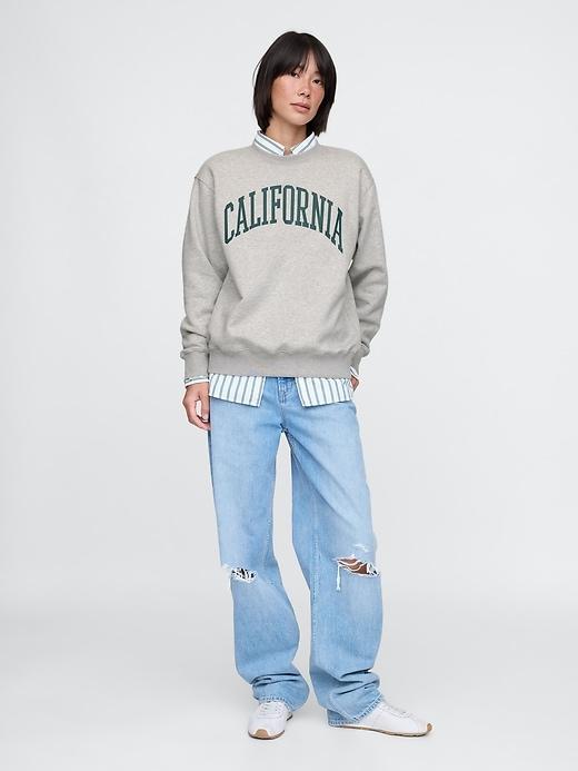 VintageSoft State Logo Sweatshirt Product Image