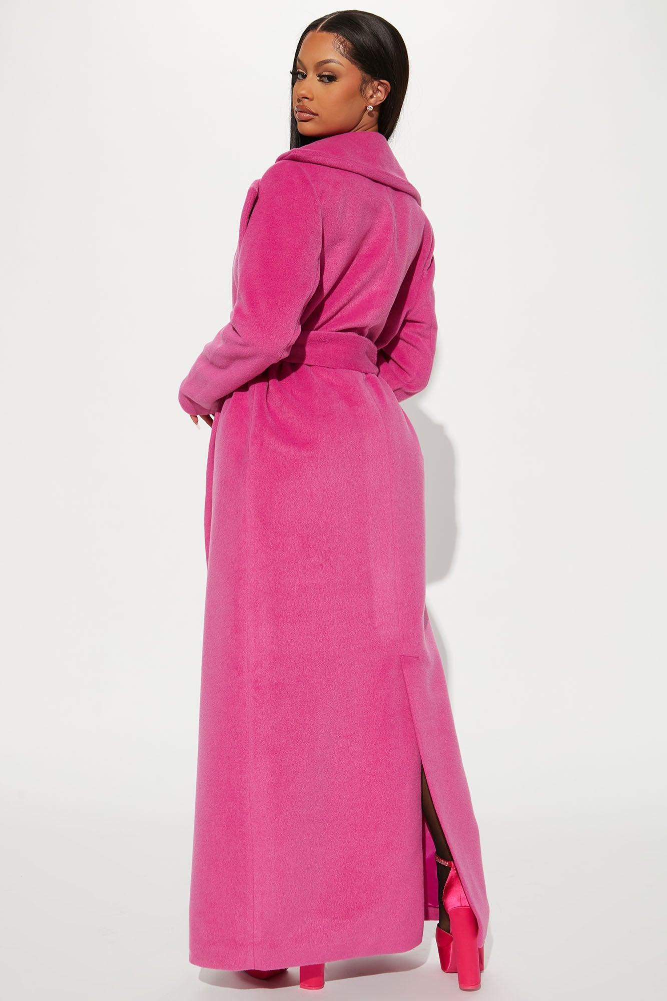 Soho Chic Coat - Pink Product Image