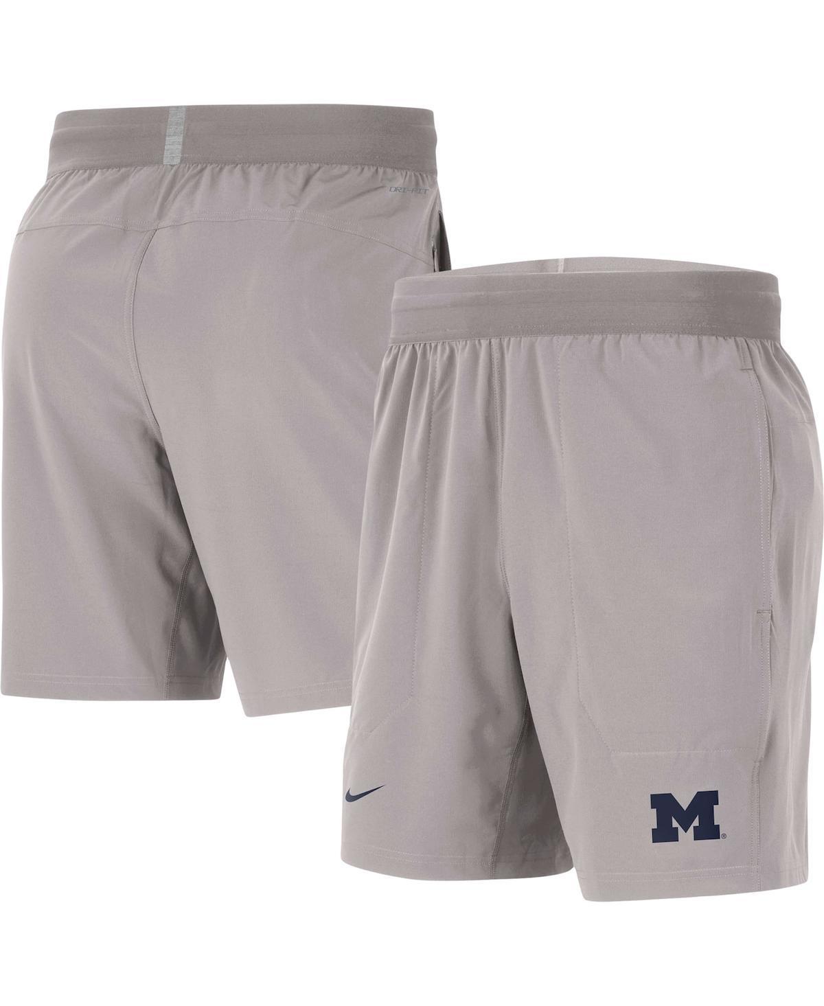 Mens Nike Gray Penn State Nittany Lions Player Performance Shorts Product Image