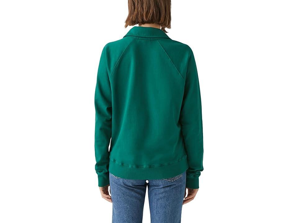 Michael Stars Rowan Collared Pullover (Chalk) Women's Clothing Product Image