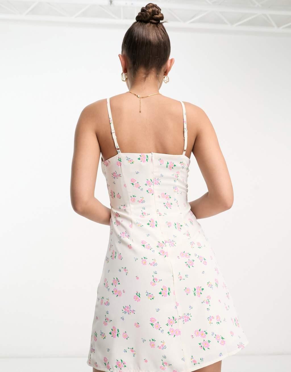 Collective the Label ruched bust mini dress Product Image