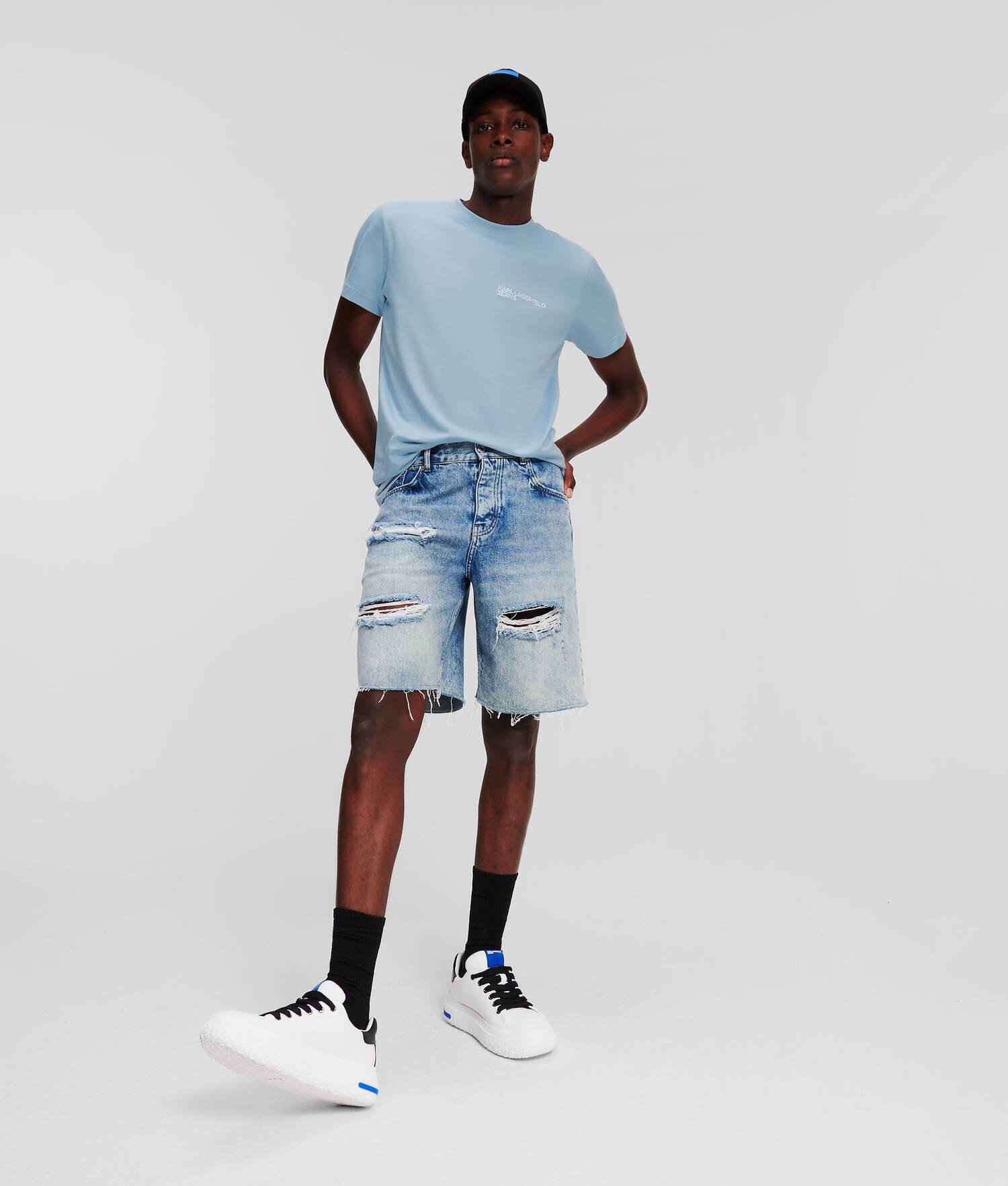KLJ DISTRESSED DENIM SHORTS Product Image