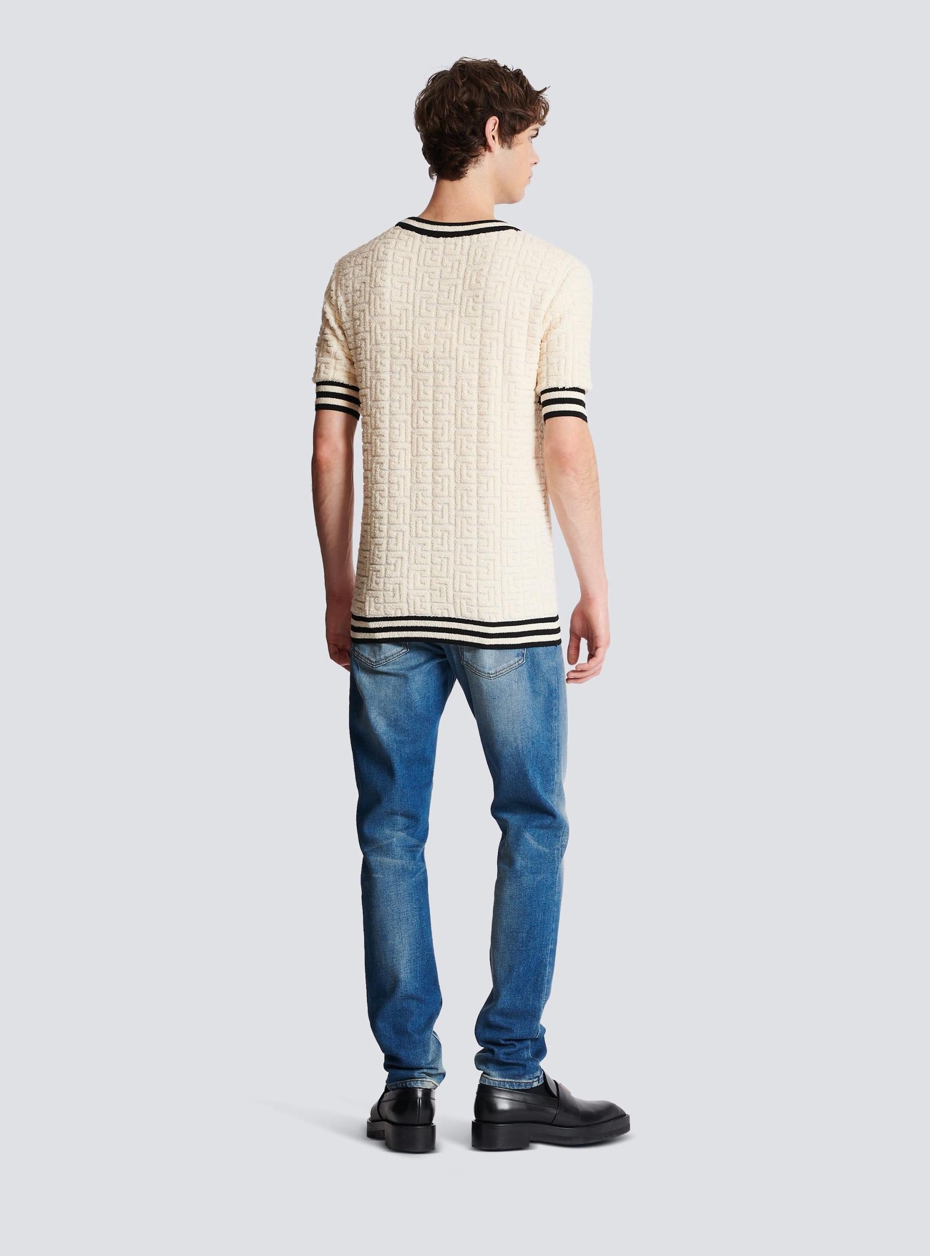 Balmain cotton terry T-shirt Product Image