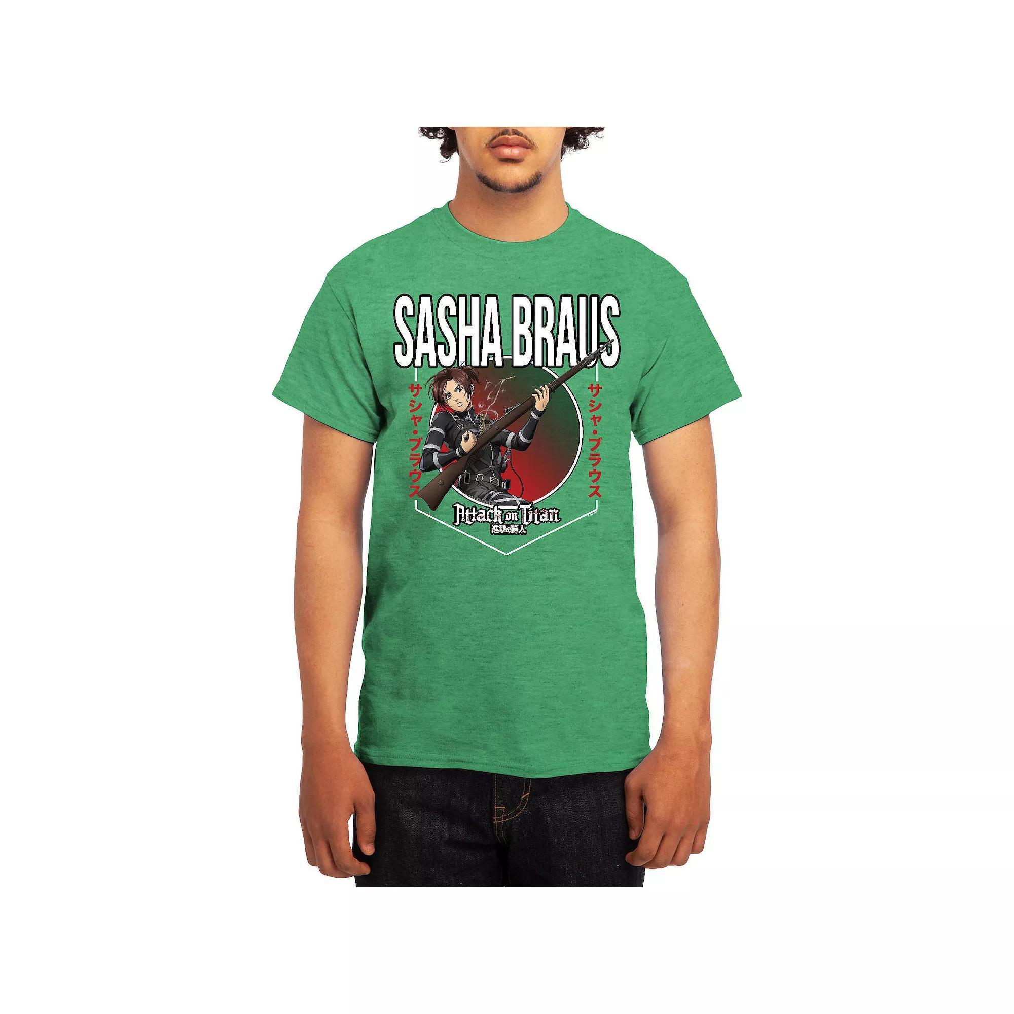 Men's Attack on Titan Sasha Braus Tee, Size: XL Product Image