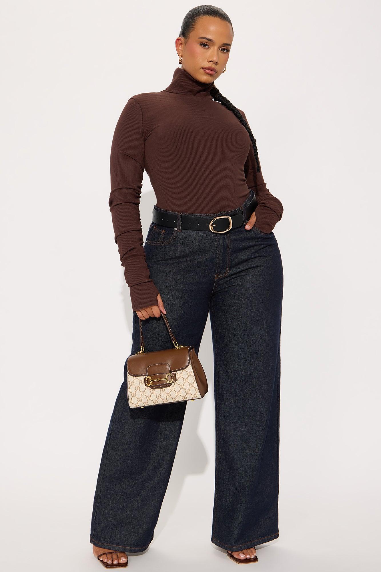 Olivia Snatched Bodysuit - Chocolate Female Product Image