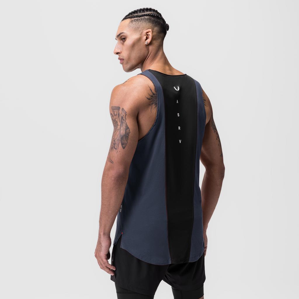 0808. Supima® Vented Tank - Olive Product Image