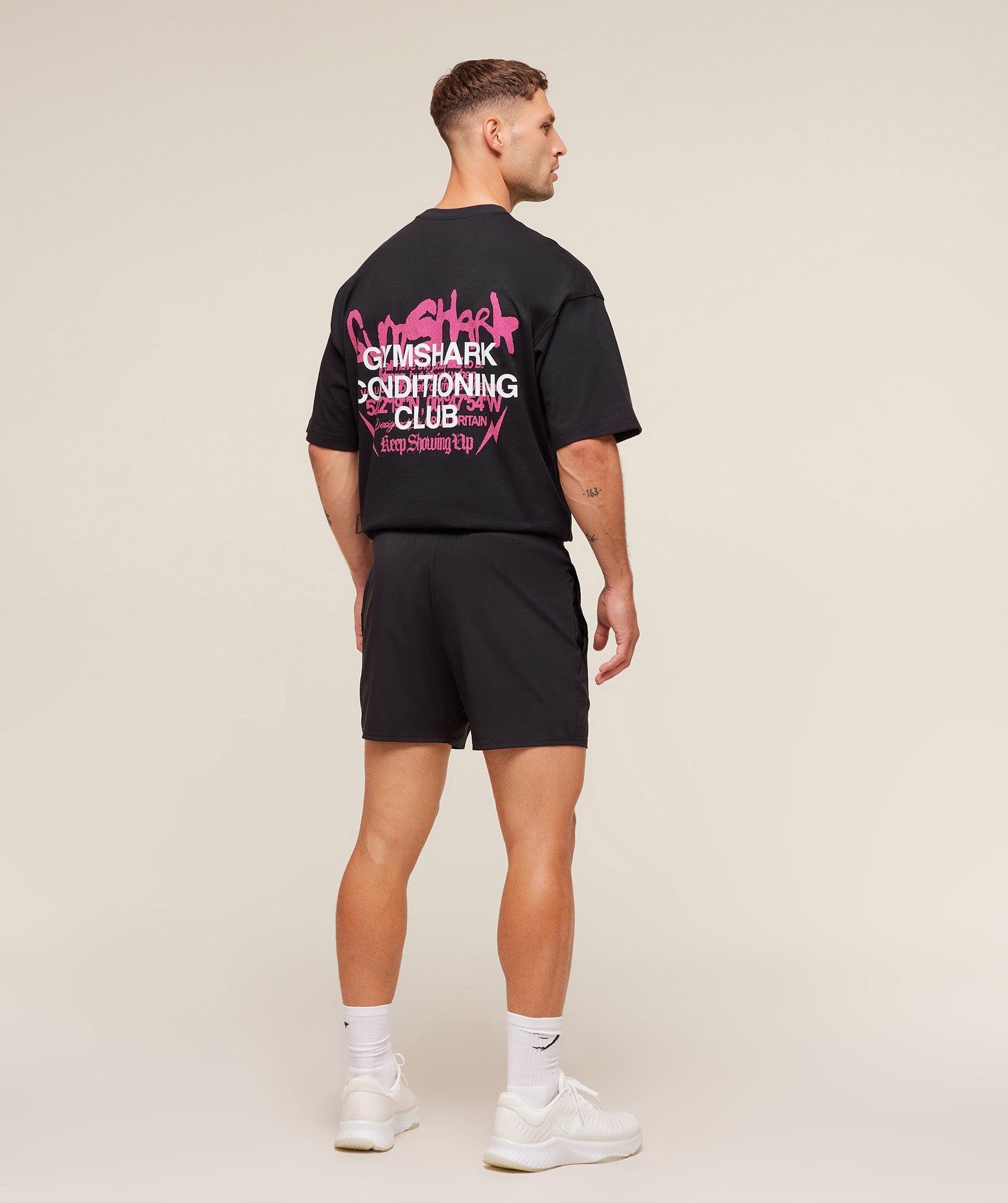 Gymshark GSCC T-Shirt - Black Male Product Image