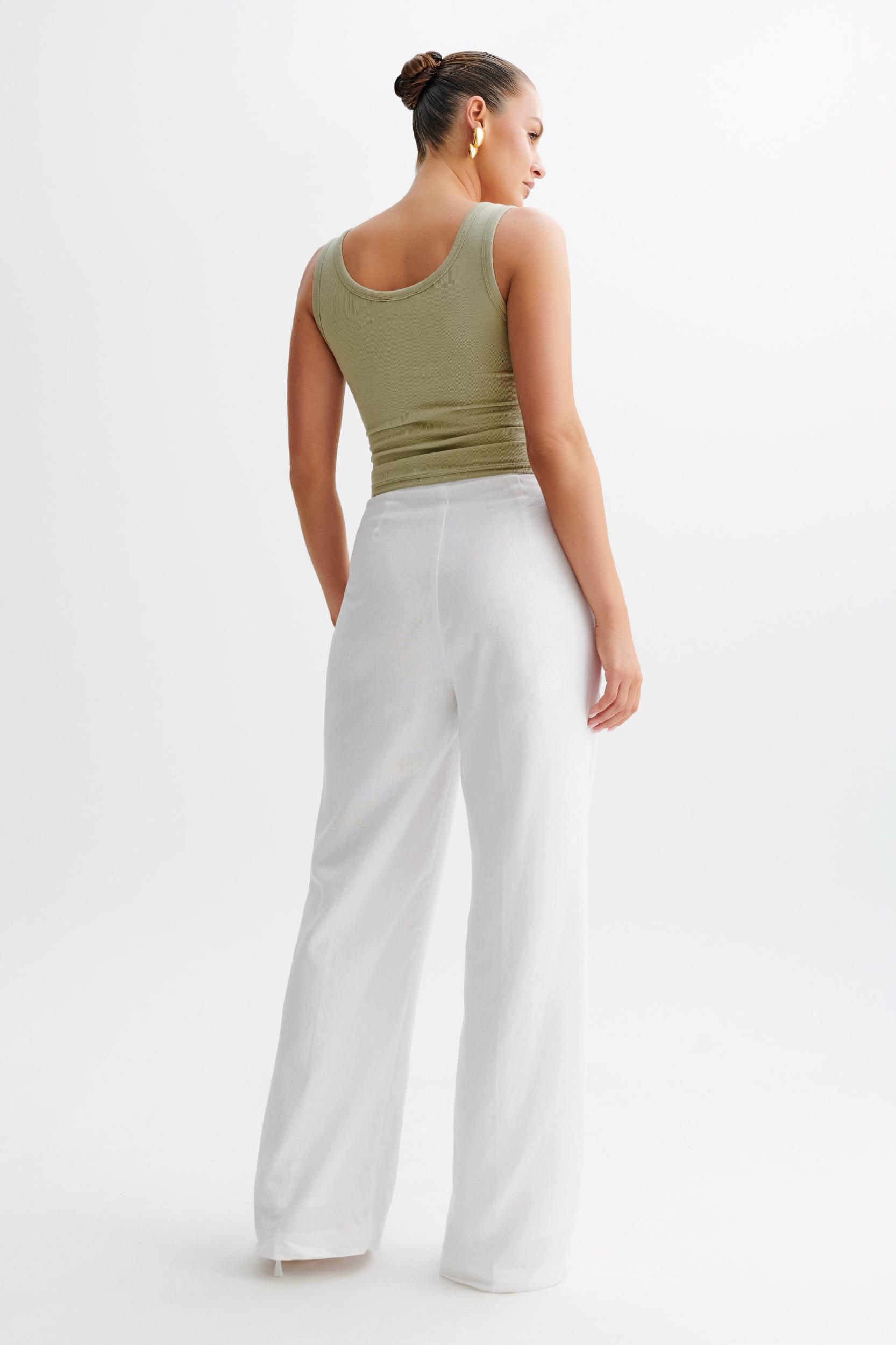 Chandler Modal Tank Top - Sage Green Product Image