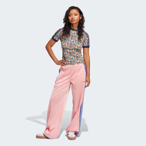 adidas Adicolor Classic Firebird Loose Track Pants Black 2XS Womens Product Image
