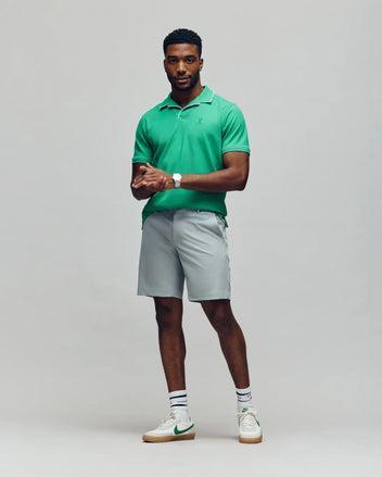 MENS JAXON SOFT PIQUE CAMP COLLAR POLO - MT0100006 Product Image