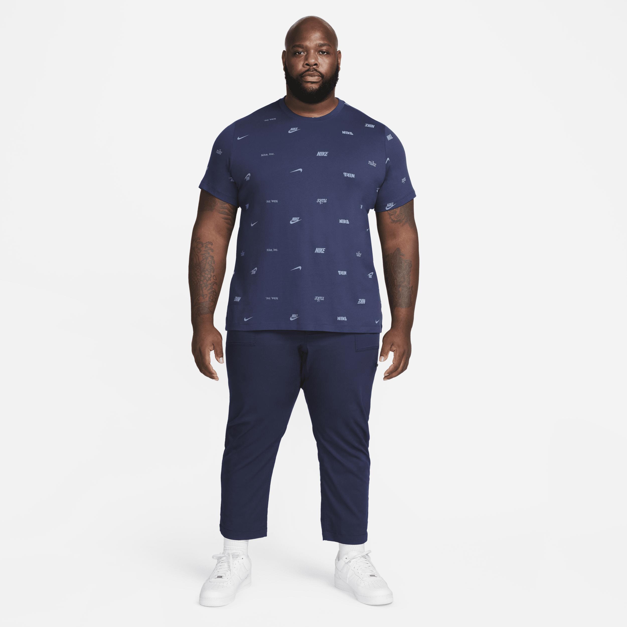 Nike Mens Club Allover Print T-Shirt Product Image
