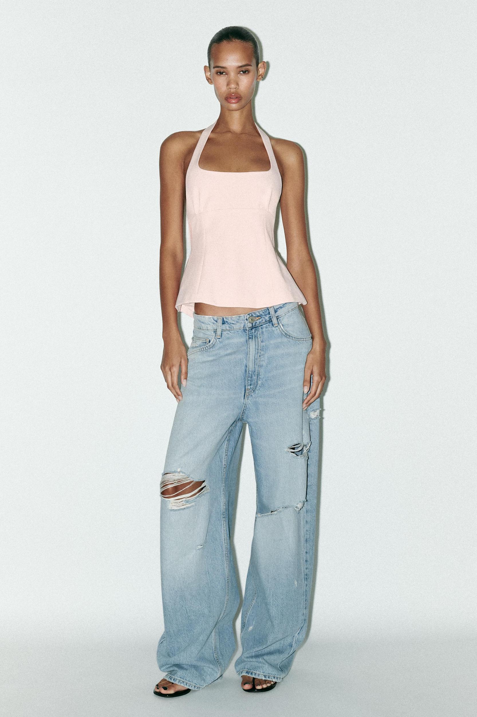 BOW HALTER TOP Product Image