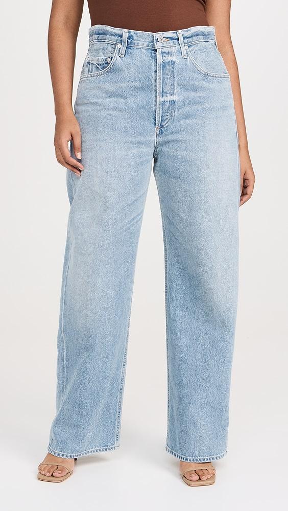 Citizens of Humanity Gwendoline Scrunch Regenerative Cotton Jeans | Shopbop Product Image