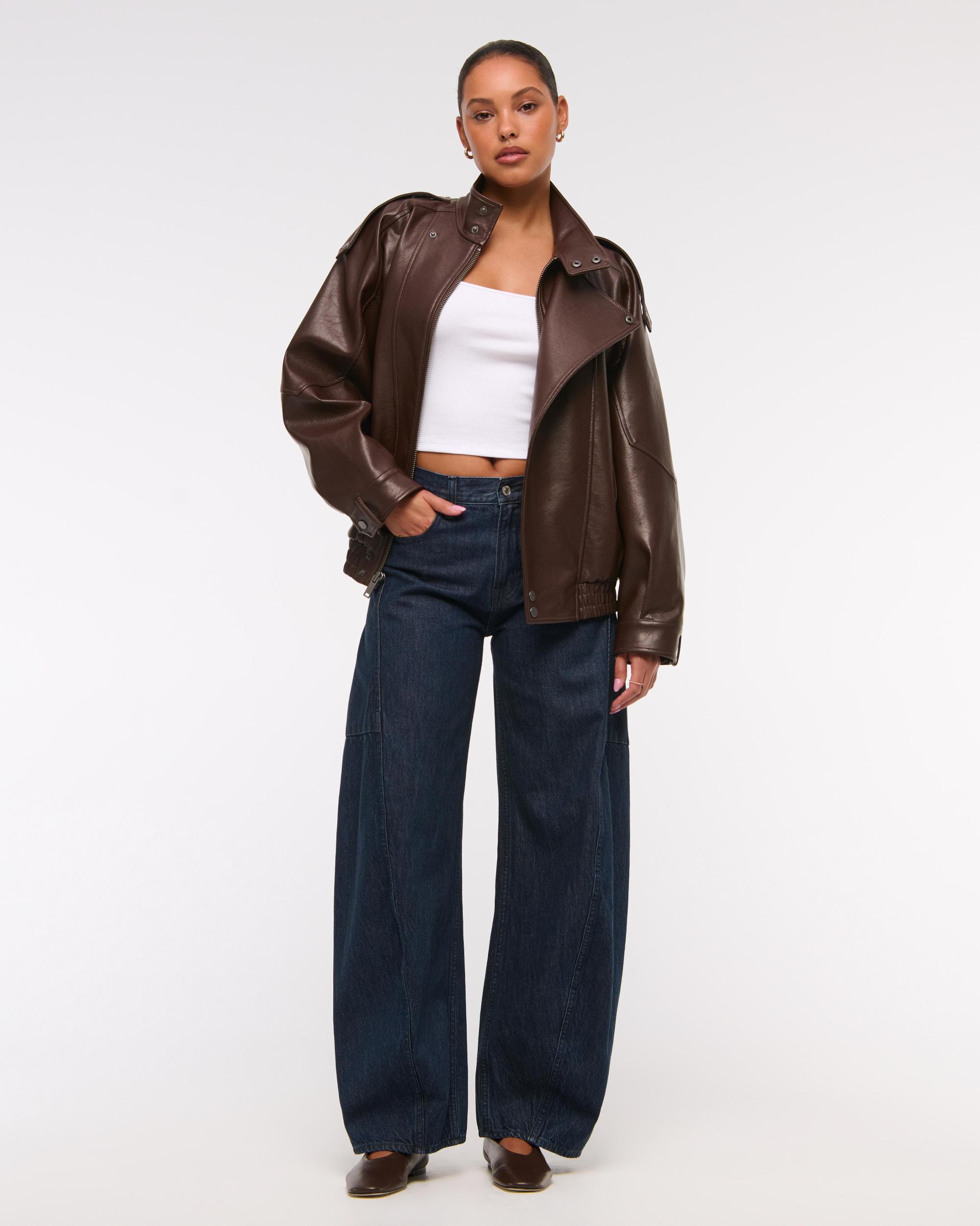 Mid Rise Ultra Barrel Jean Product Image
