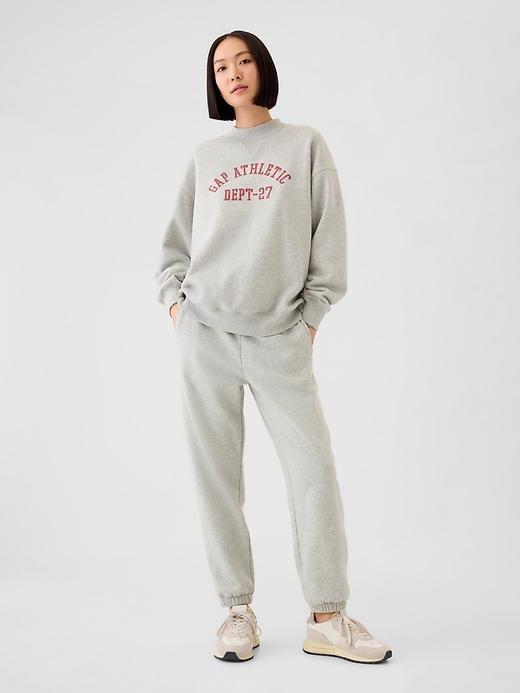 VintageSoft Gap Logo Mockneck Sweatshirt Product Image