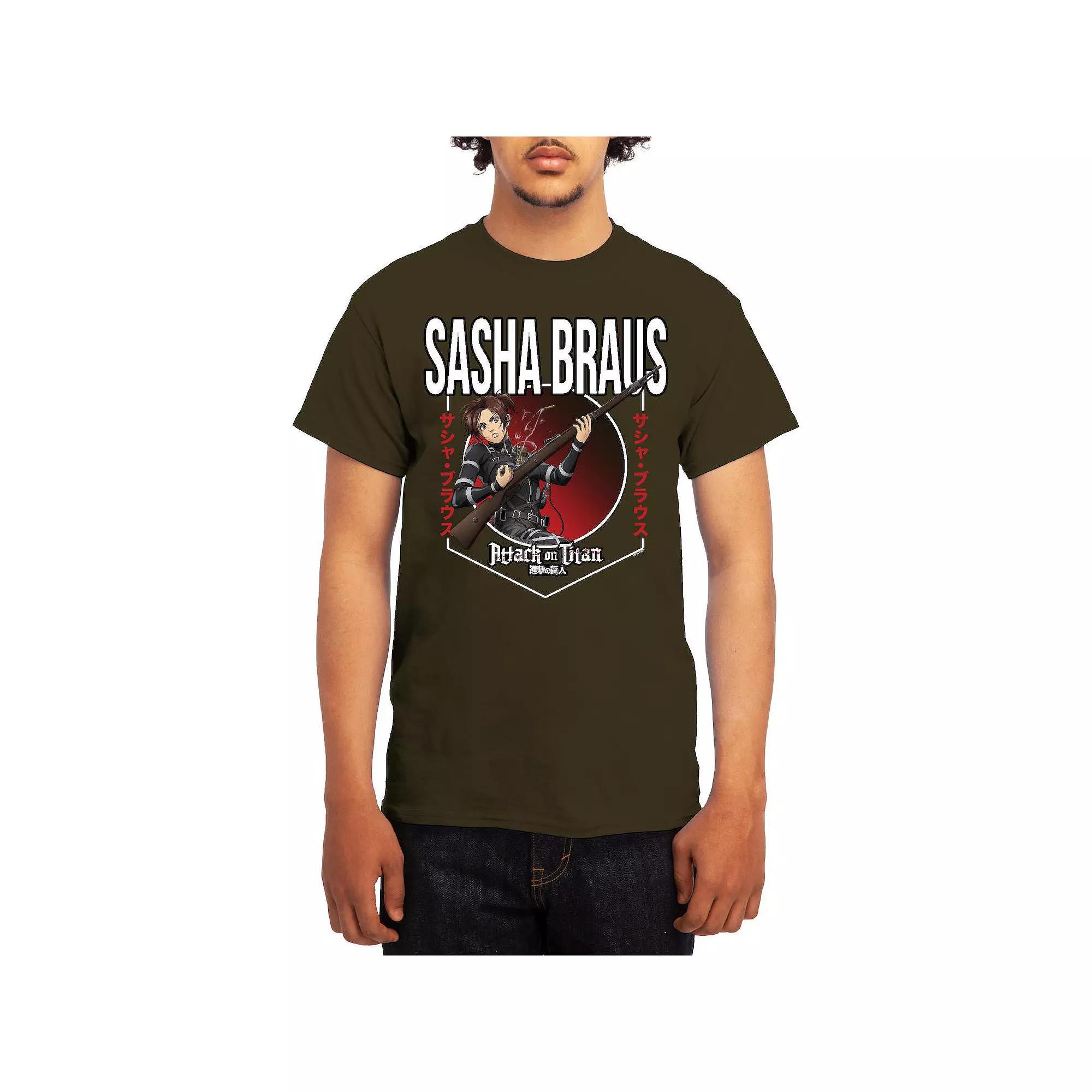 Men's Attack on Titan Sasha Braus Tee, Size: XL Product Image