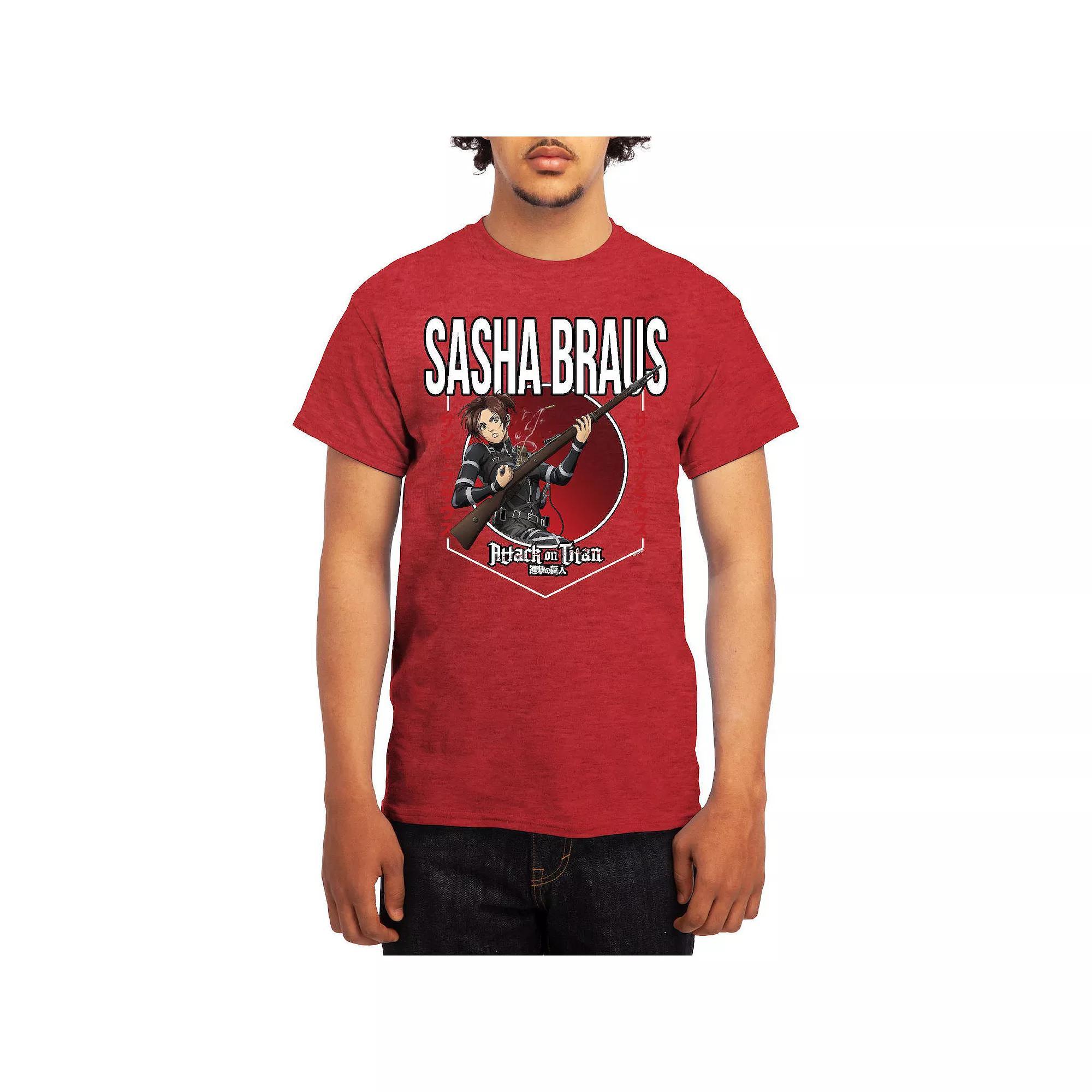 Men's Attack on Titan Sasha Braus Tee, Size: XL Product Image