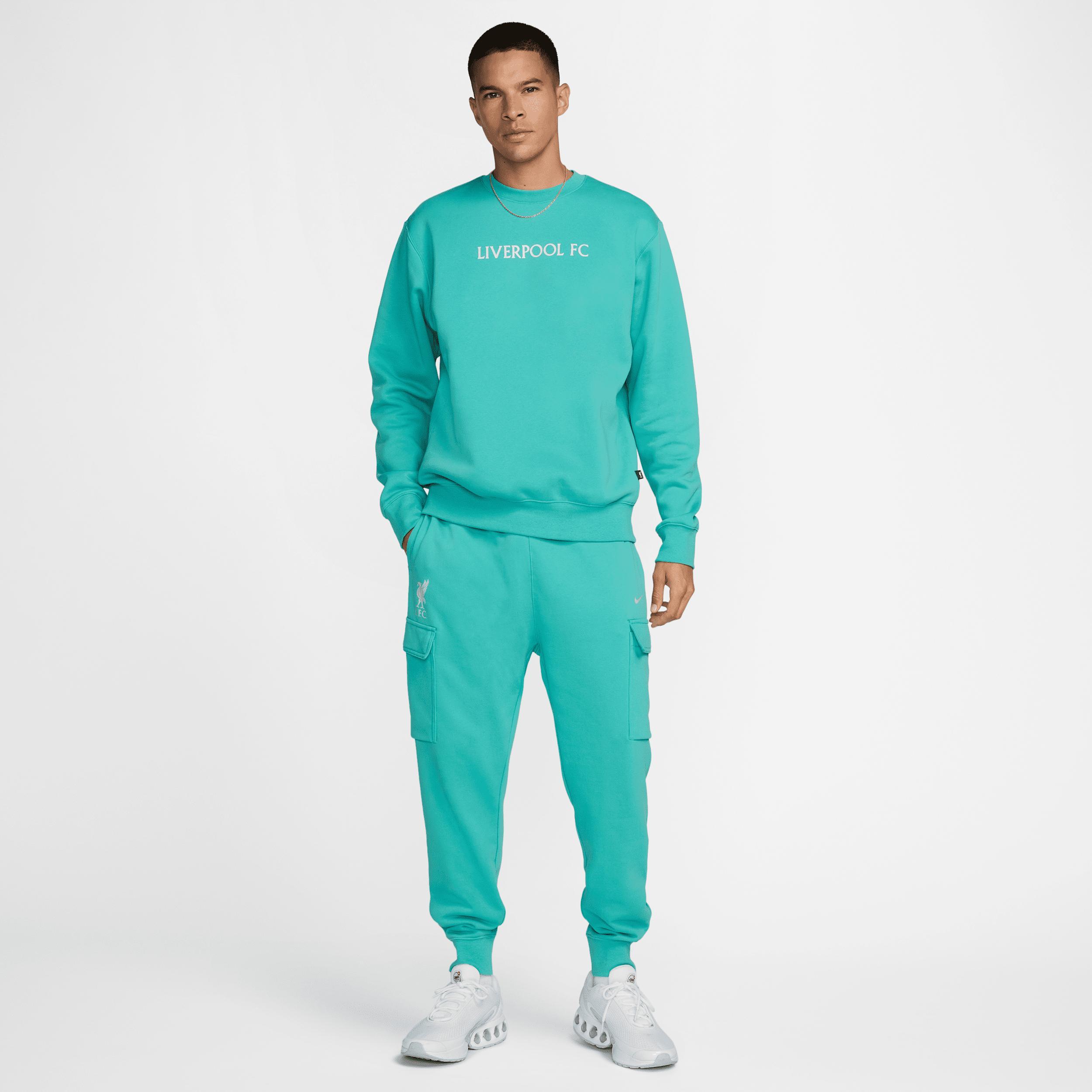 Liverpool FC Club Nike Men's Soccer French Terry Cargo Pant Product Image