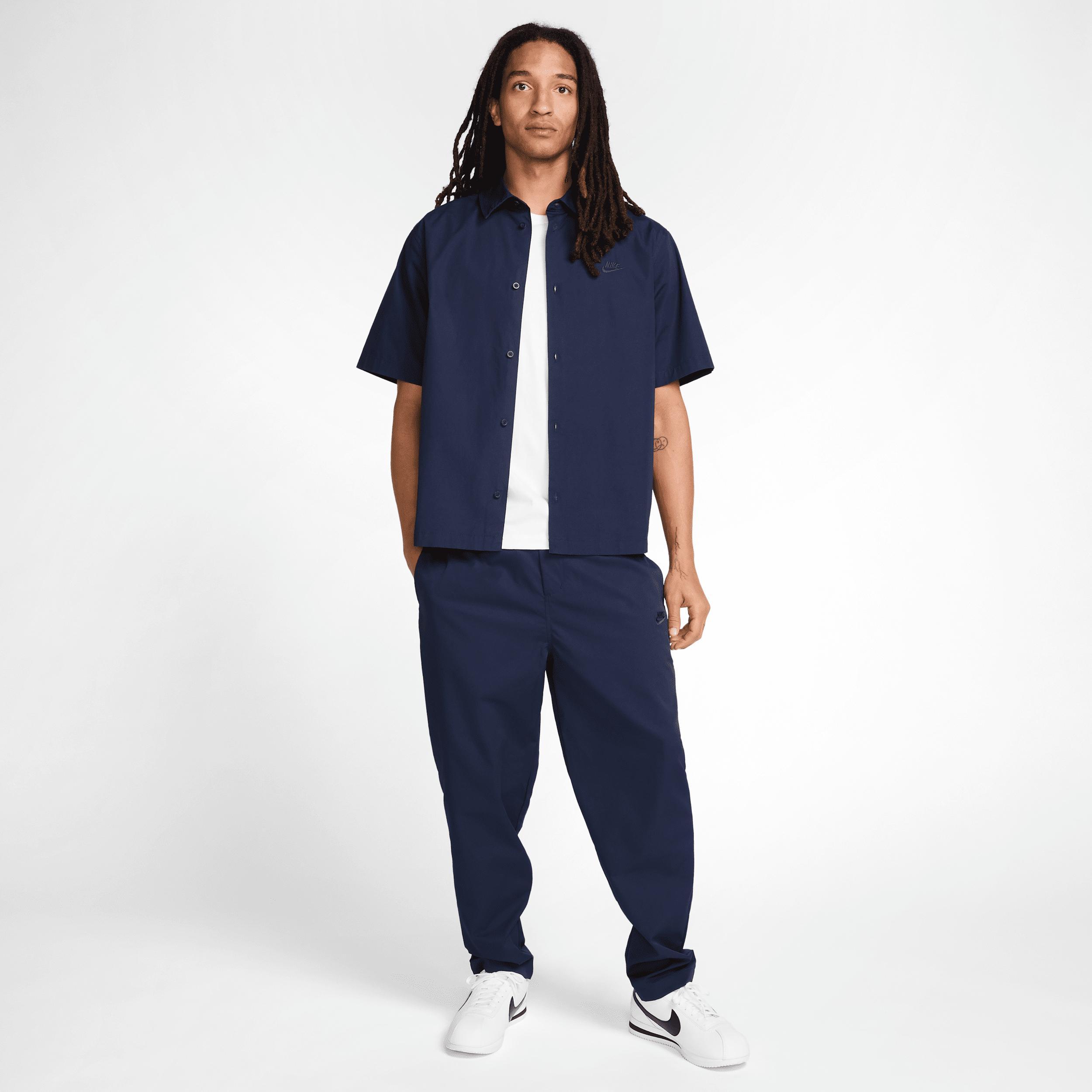 Men's Nike Club Woven Tapered-Leg Pants, Size: XXL, Obsidian Product Image