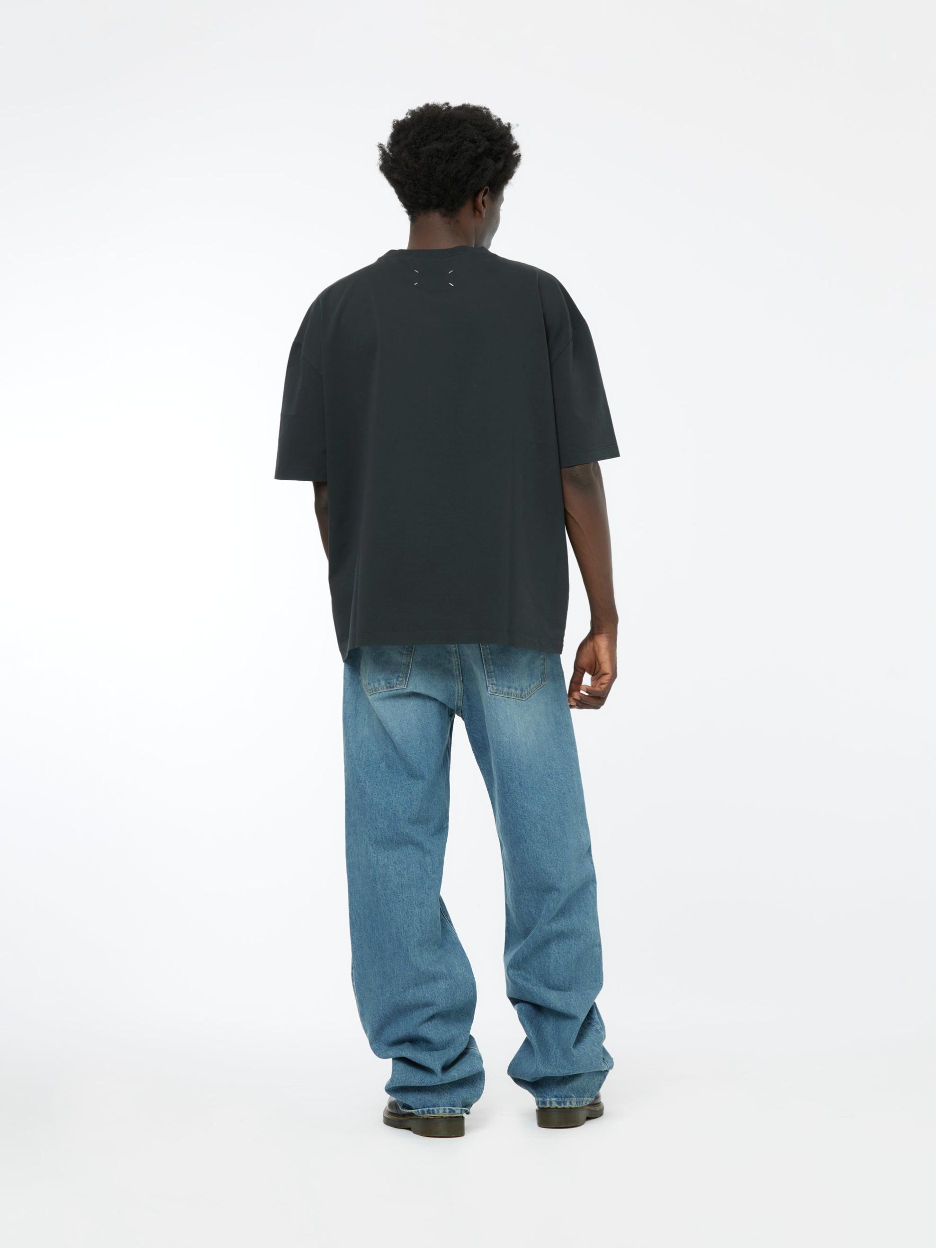 14 Oz 5 Pocket Denim Pants (Medium Blue) Product Image