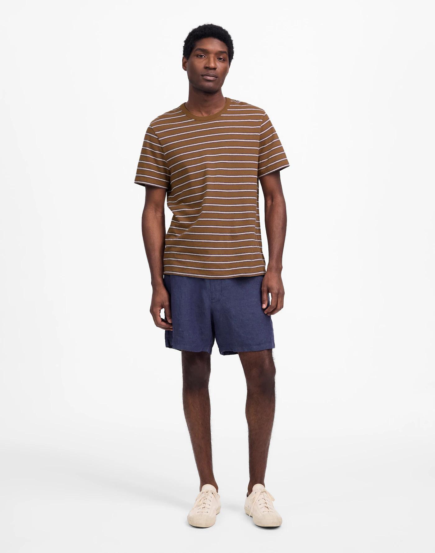 Allday Tee in Cotton-Linen Blend Product Image