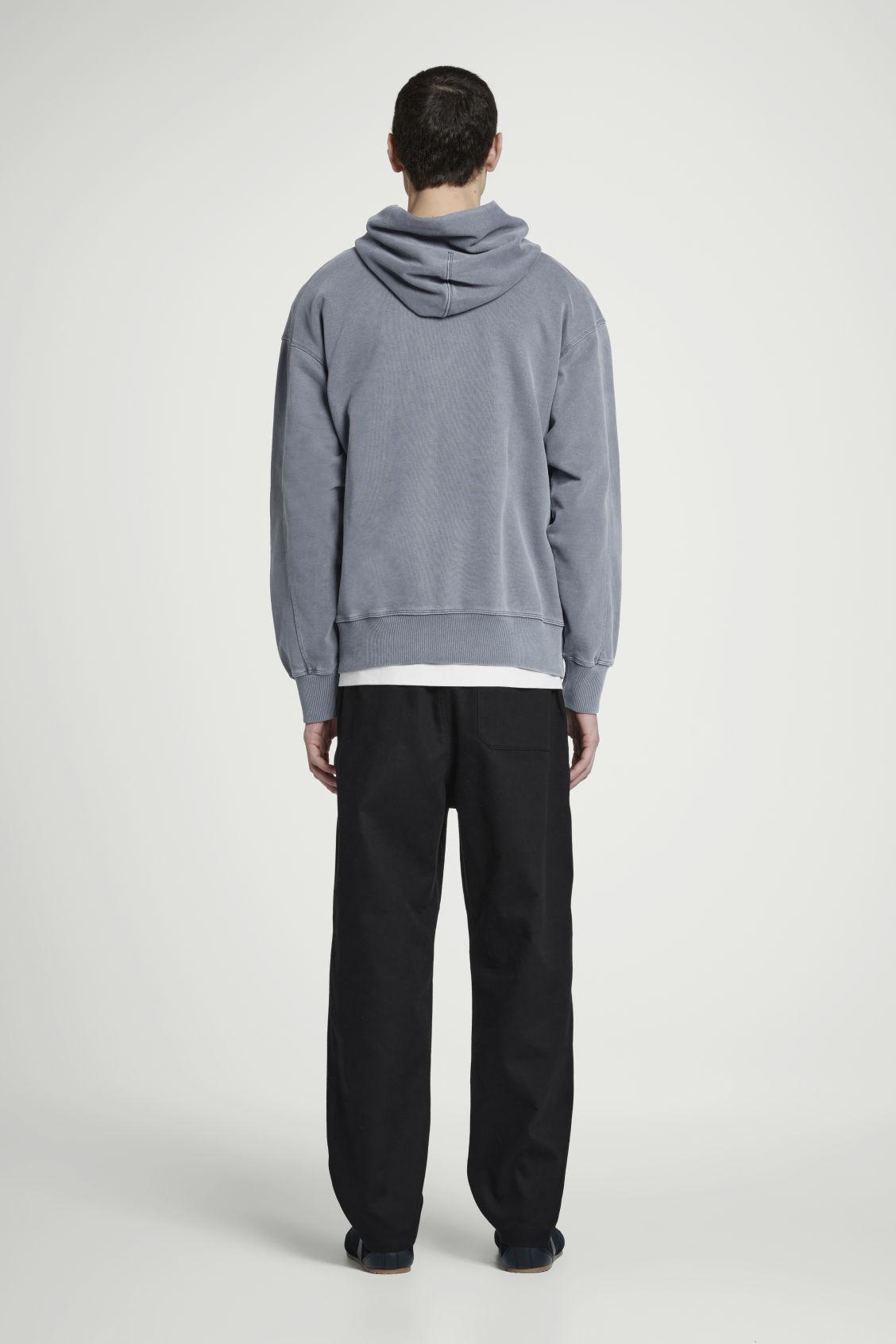 WASHED COTTON-JERSEY HOODIE Product Image
